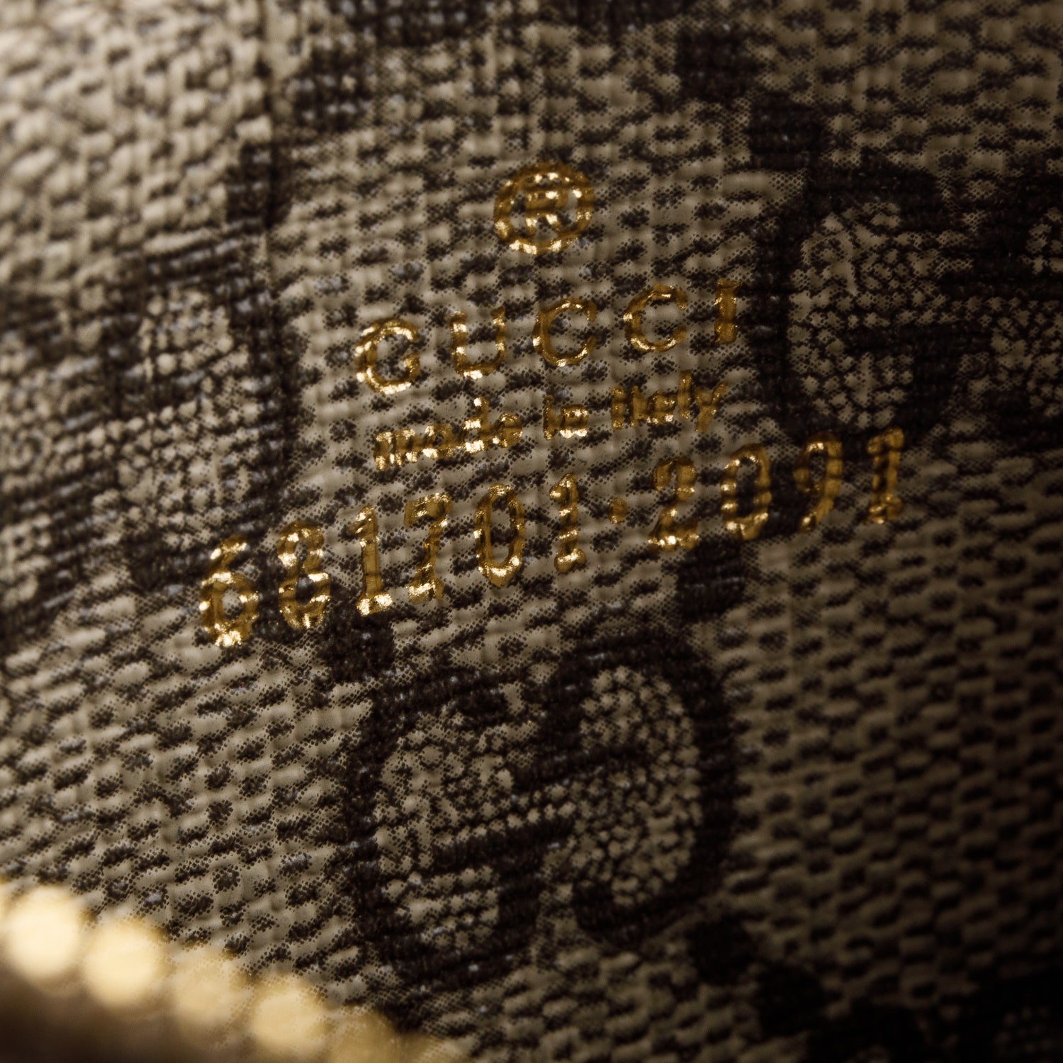 Gucci x Balenciaga GG Supreme Monogram Zip Card Case