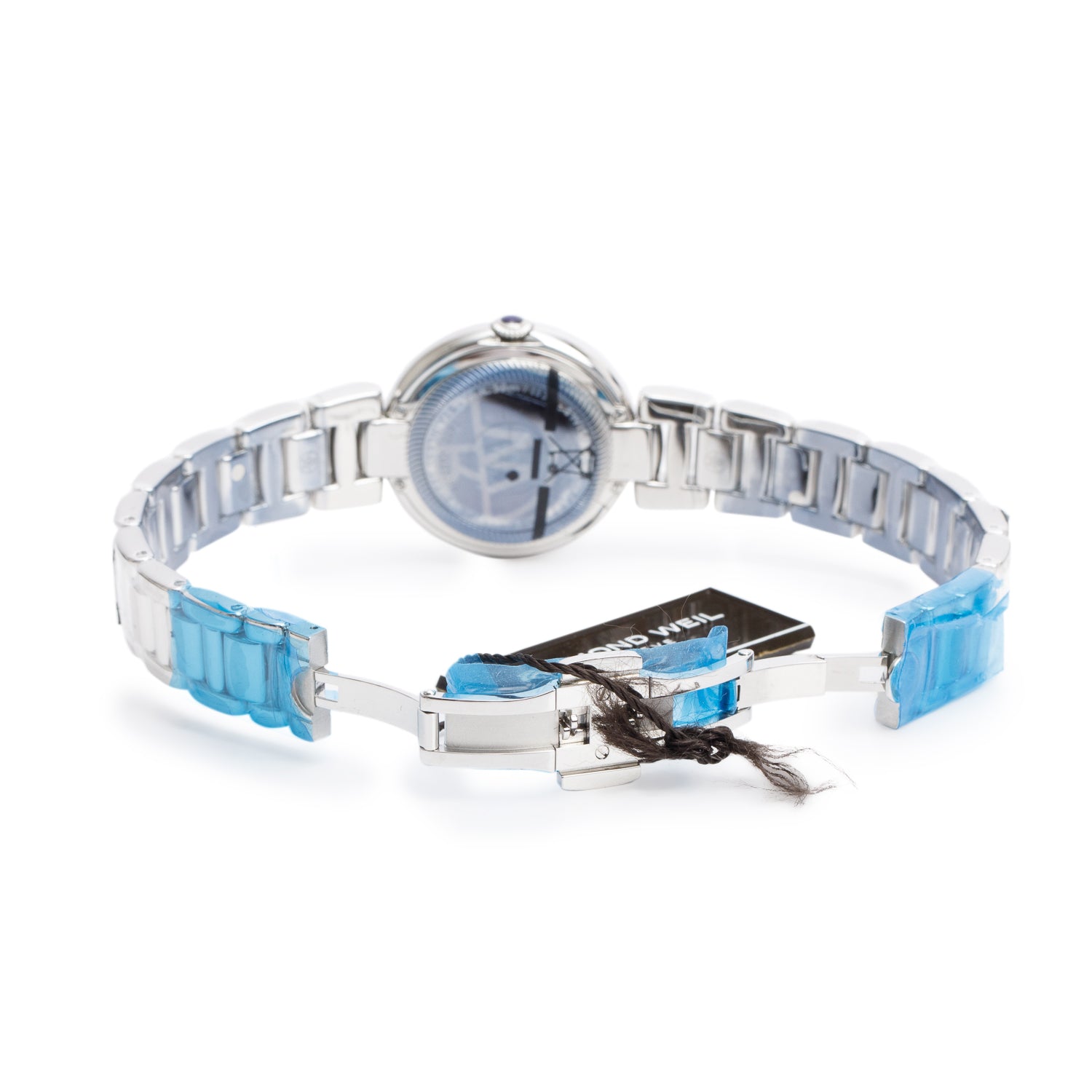 Raymond Weil Stainless Steel Shine 32 MM Quartz Watch Mother of Pearl Diamond Dial 1600 w/ Papers