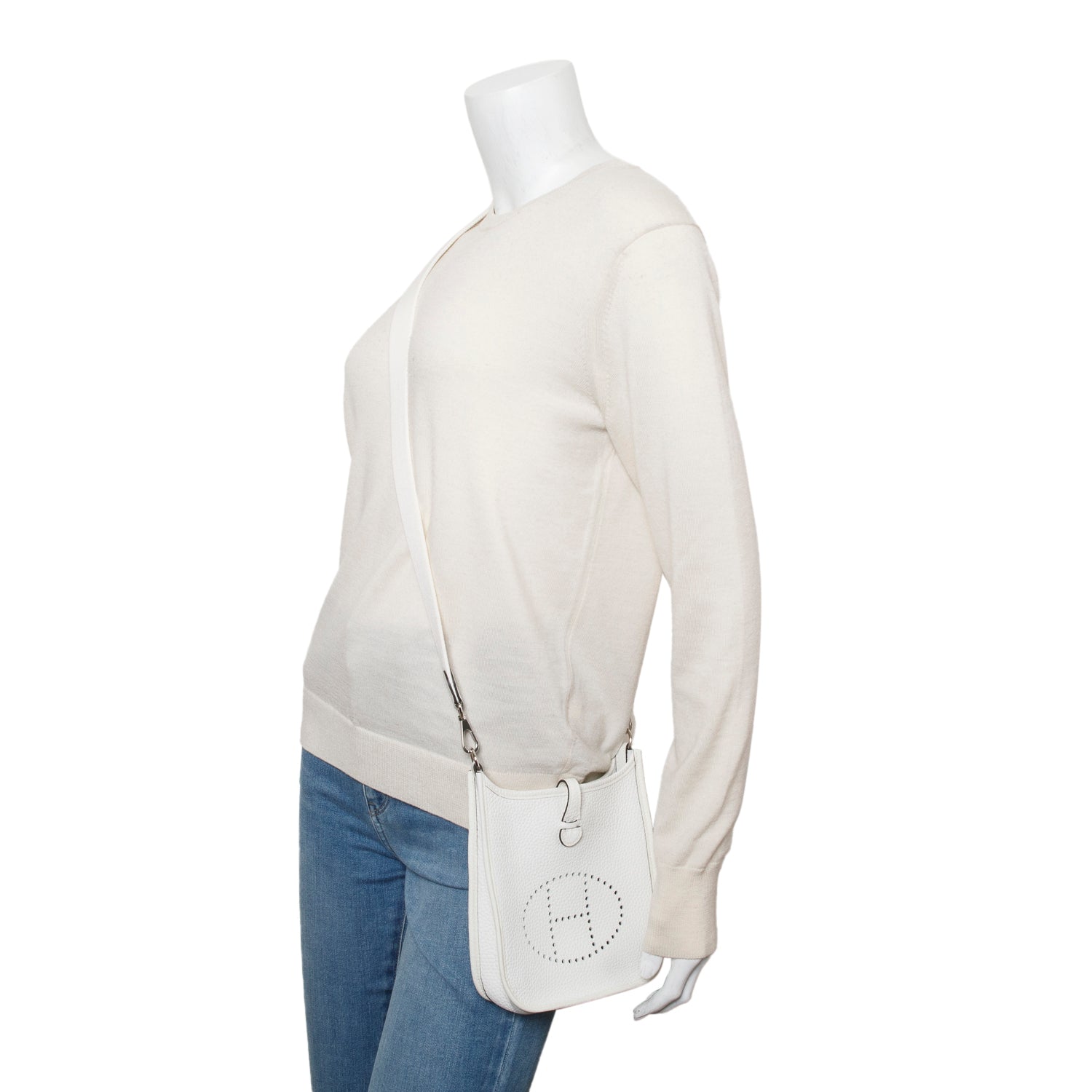 Hermes 2023 Blanc Clemence Evelyne TPM 16