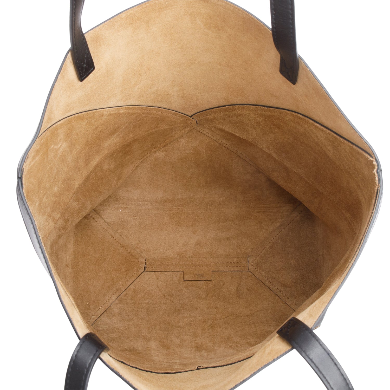 Loewe 2024 Black Shiny Calf Leather Medium Puzzle Fold Tote