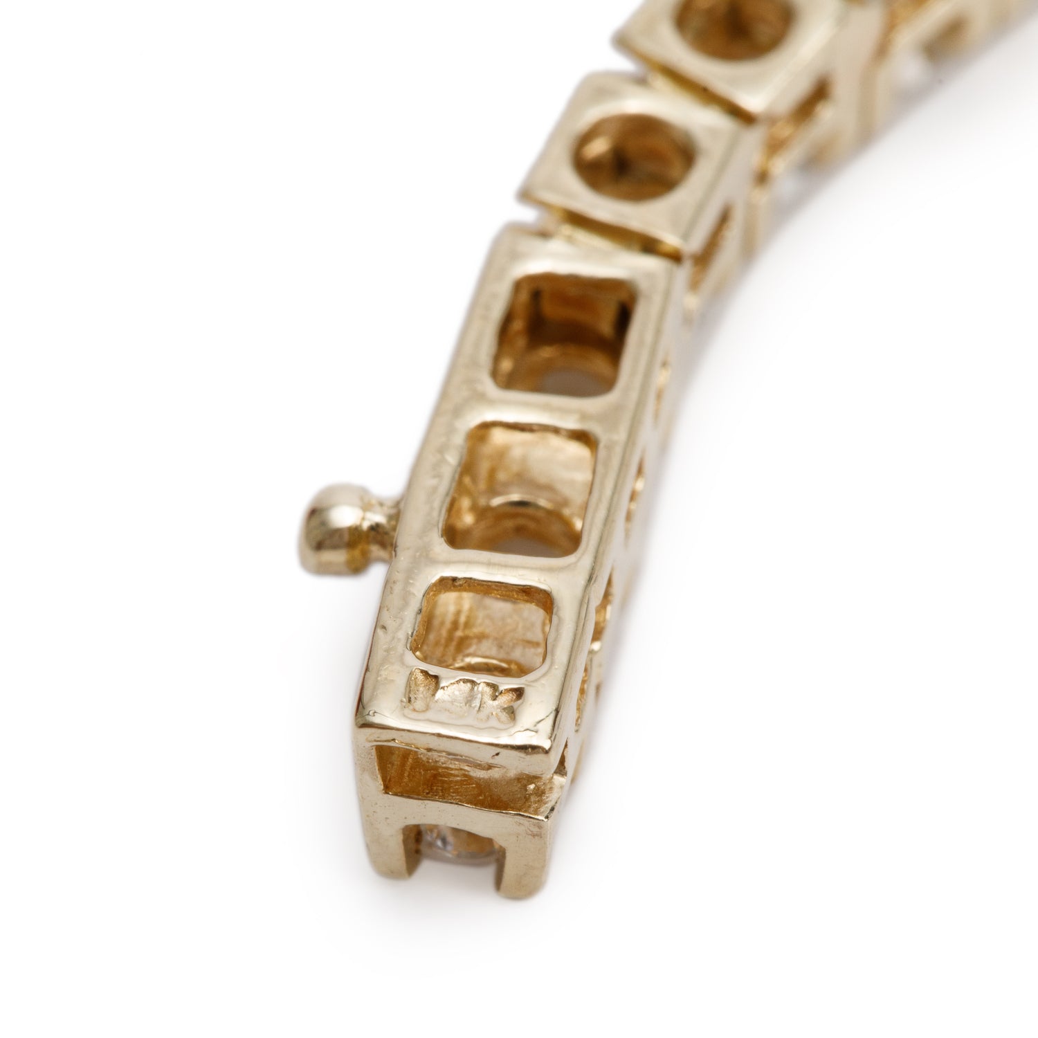 14k Yellow Gold 4.00 tcw. Diamond Tennis Bracelet