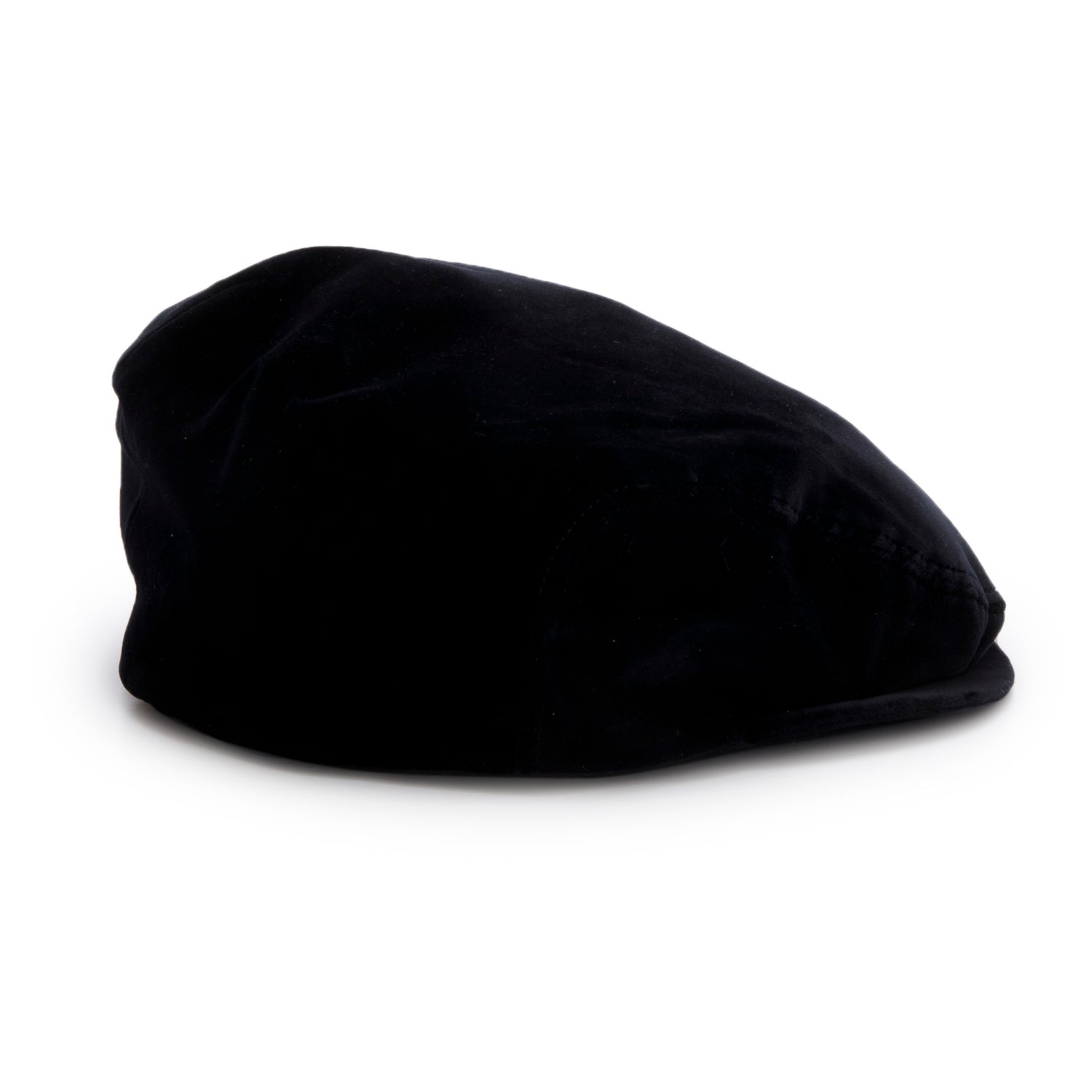 Dolce & Gabbana Black Velvet Newsboy Hat