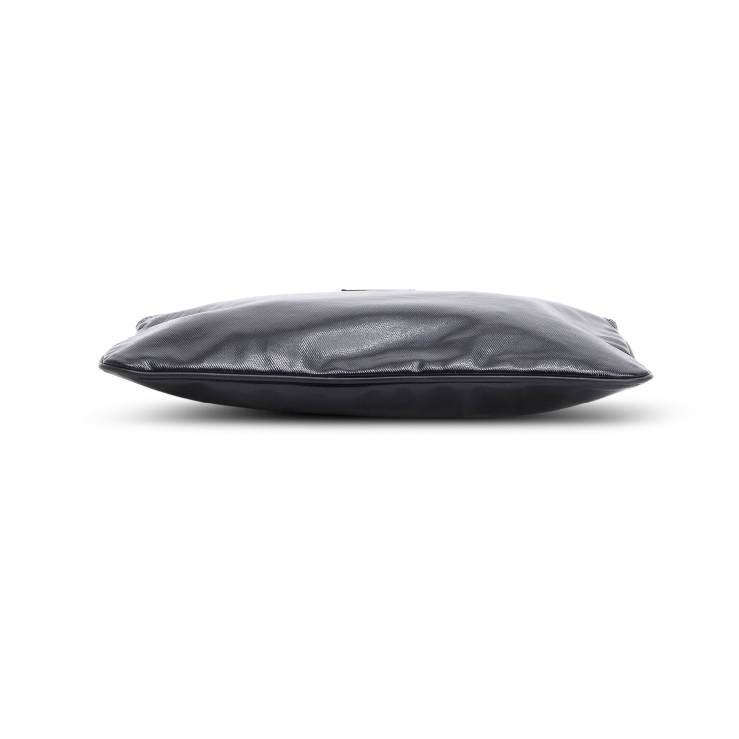Gucci Black Patent Leather Zip Pouch