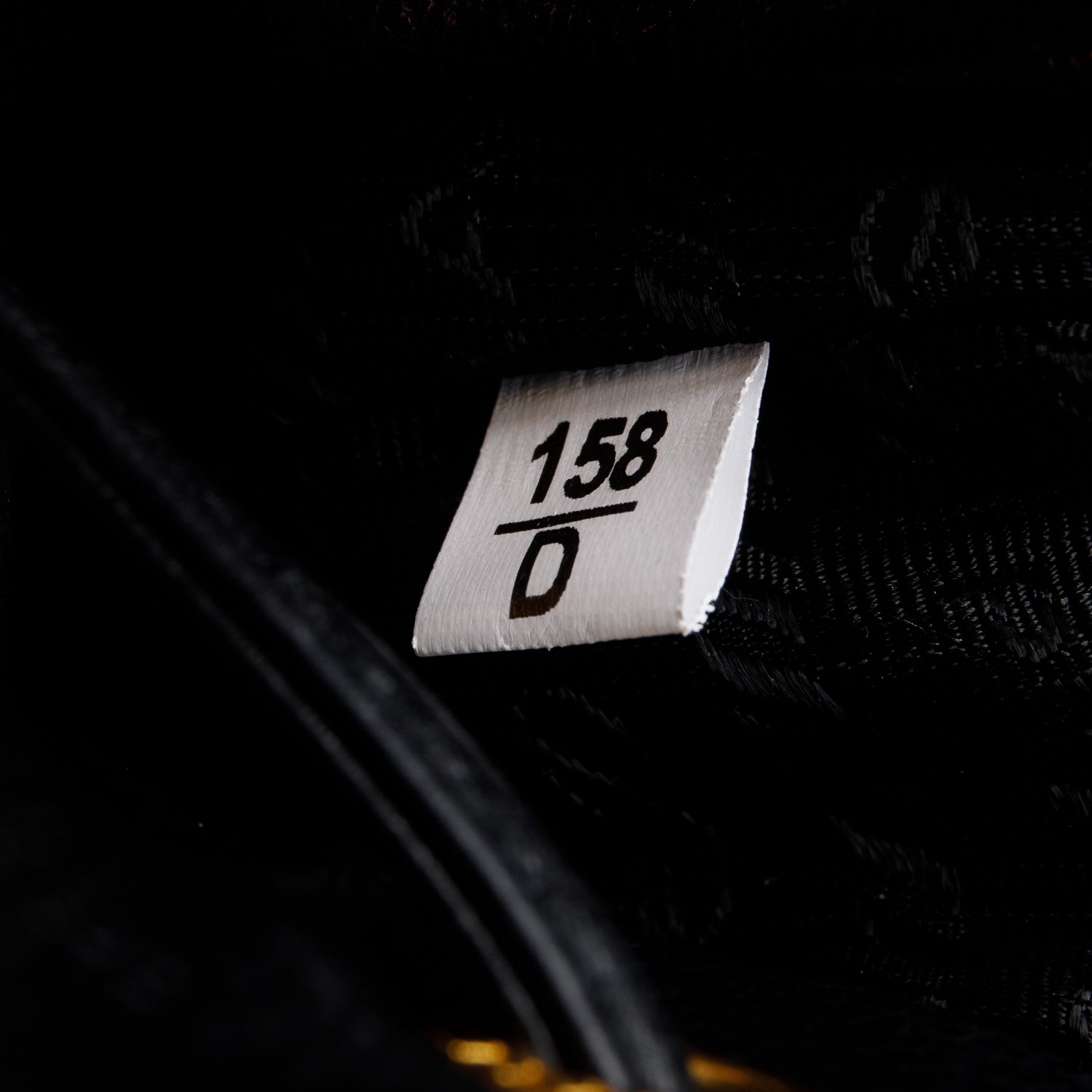 Prada Black Glace Calf Leather Logo Duet Bucket Bag w/ Strap & Authenticity Card