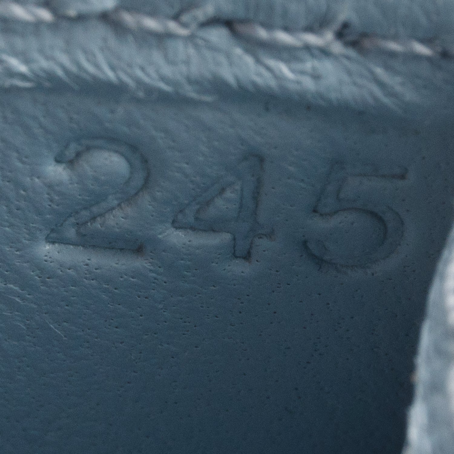 Miu Miu Blue Nappa Leather Airpod Case w/ Chain Strap & Box