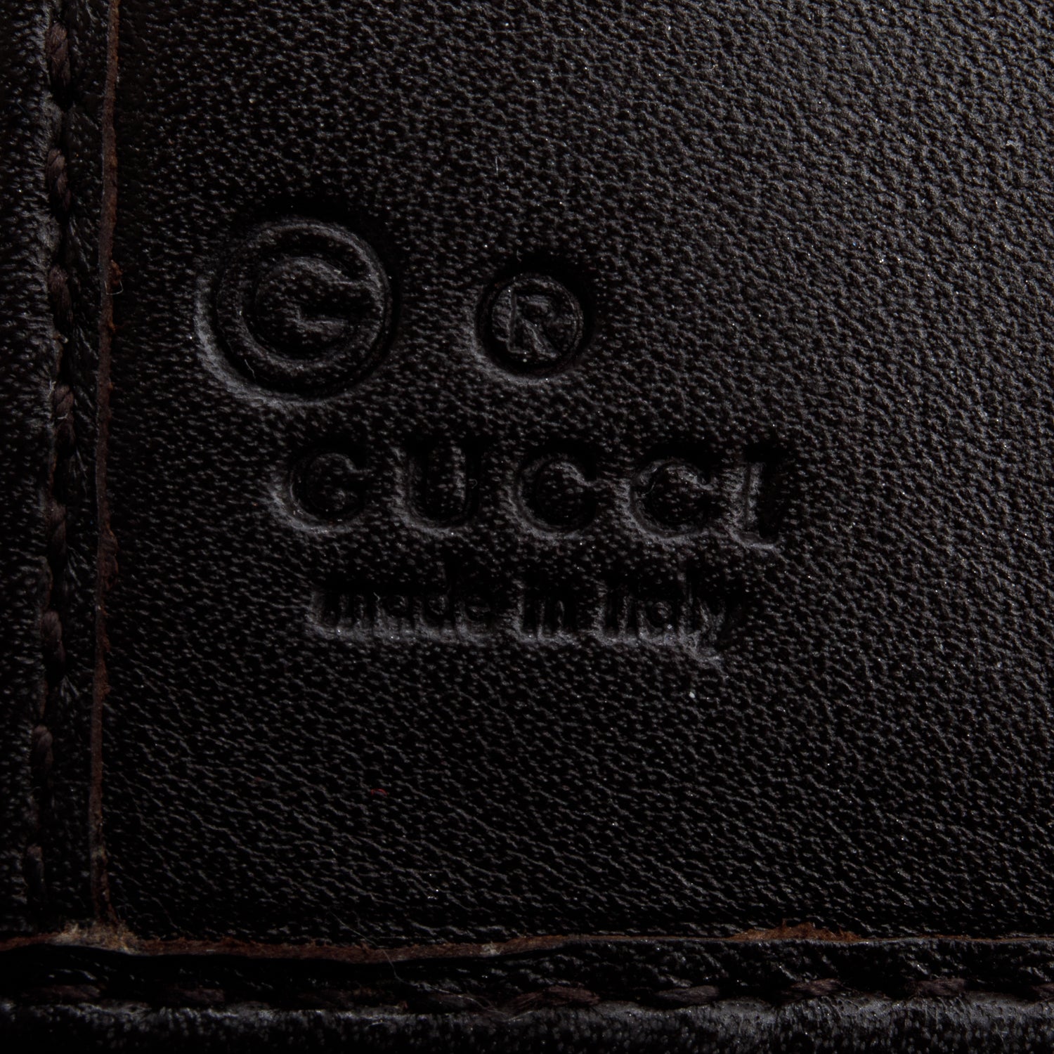 Gucci Brown Microguccissima Leather Zip Around Wallet Organizer w/ Box