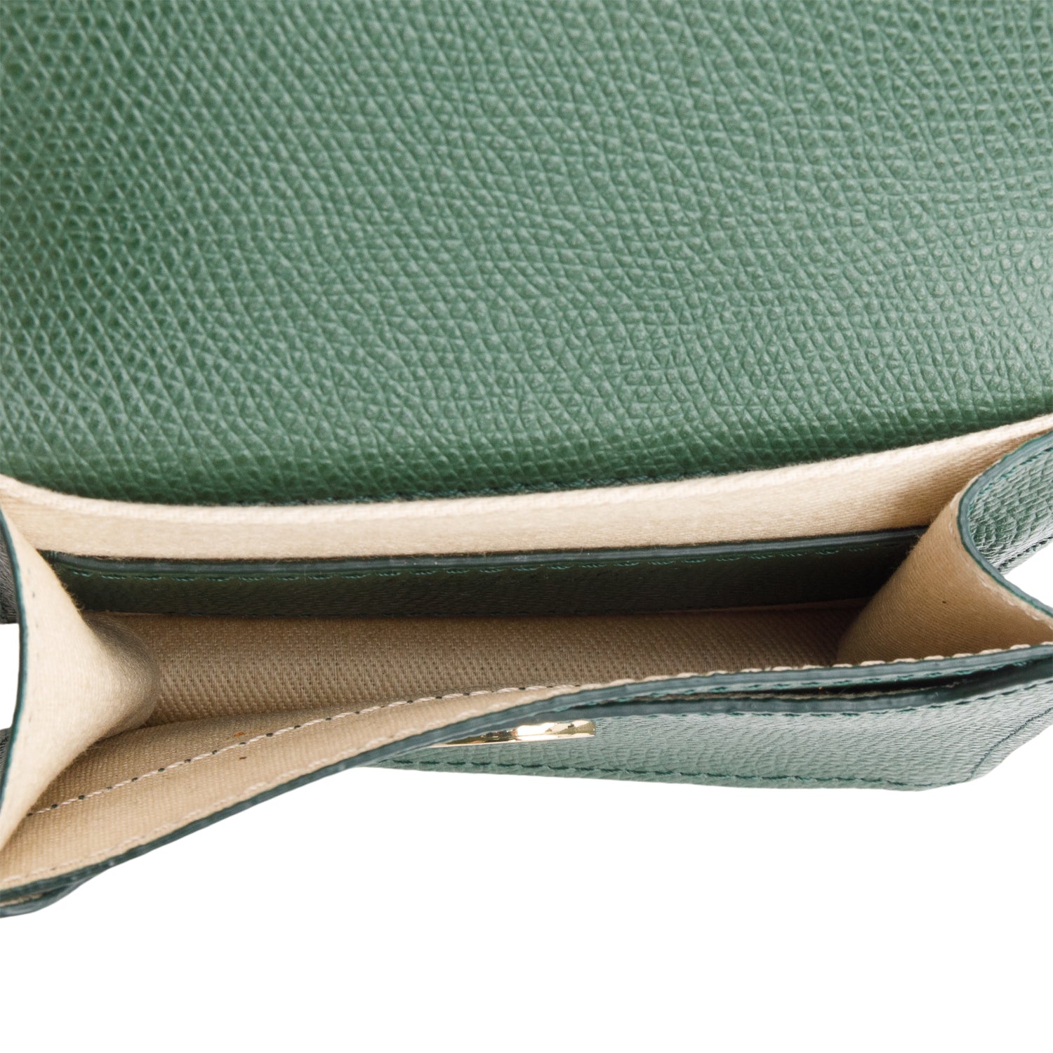 Jacquemus Green Calfskin Leather Le Ceinture Bello Bag w/ Strap