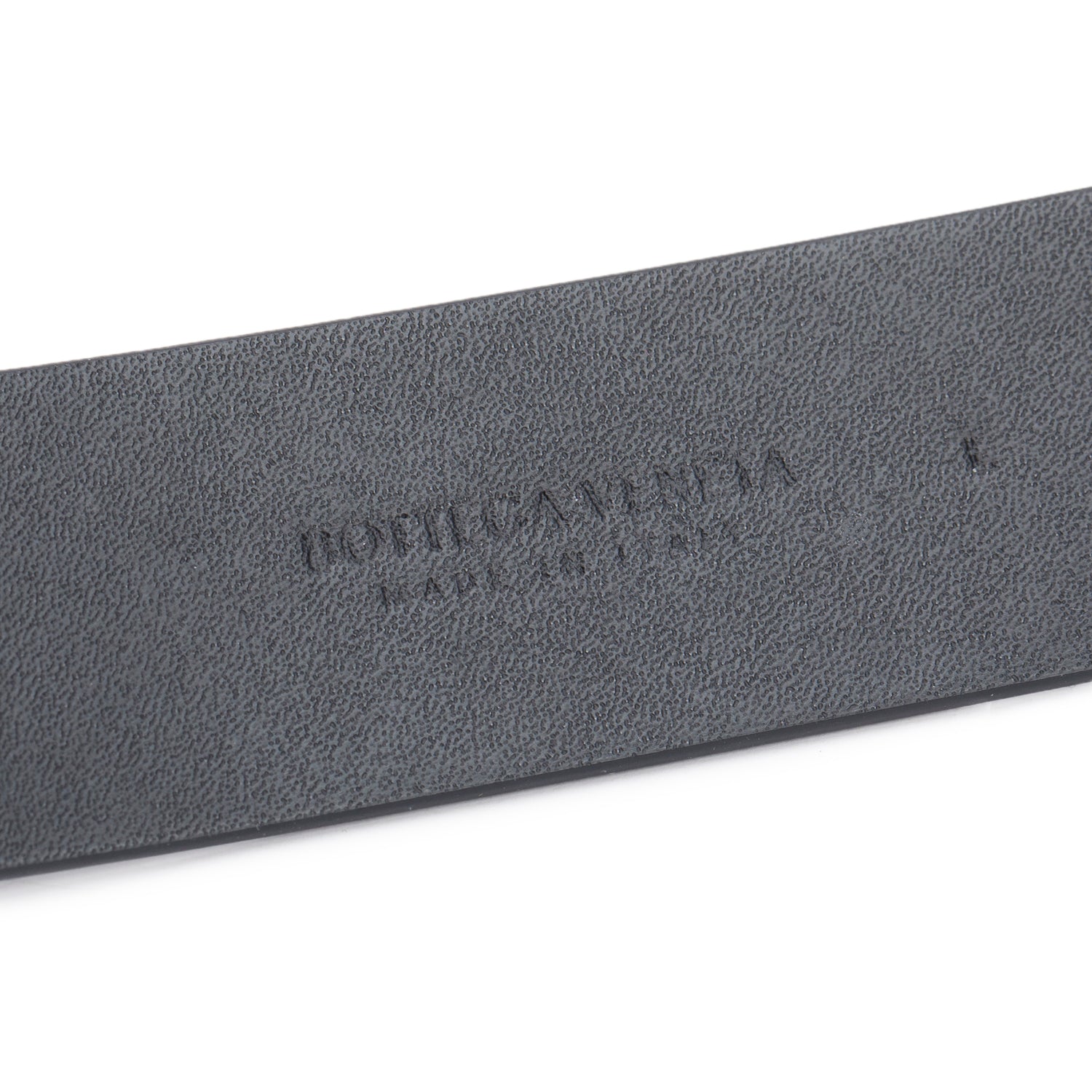 Bottega Veneta Black Nappa Leather Belt