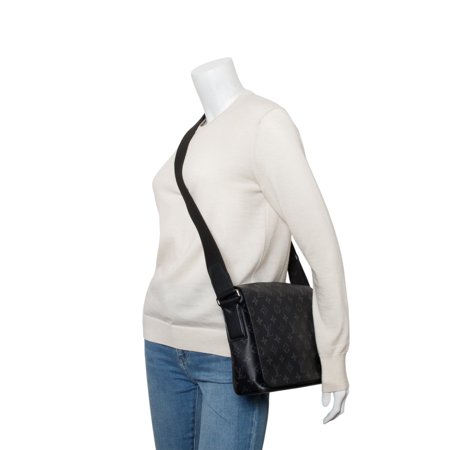 Louis Vuitton Monogram Eclipse District PM Bag