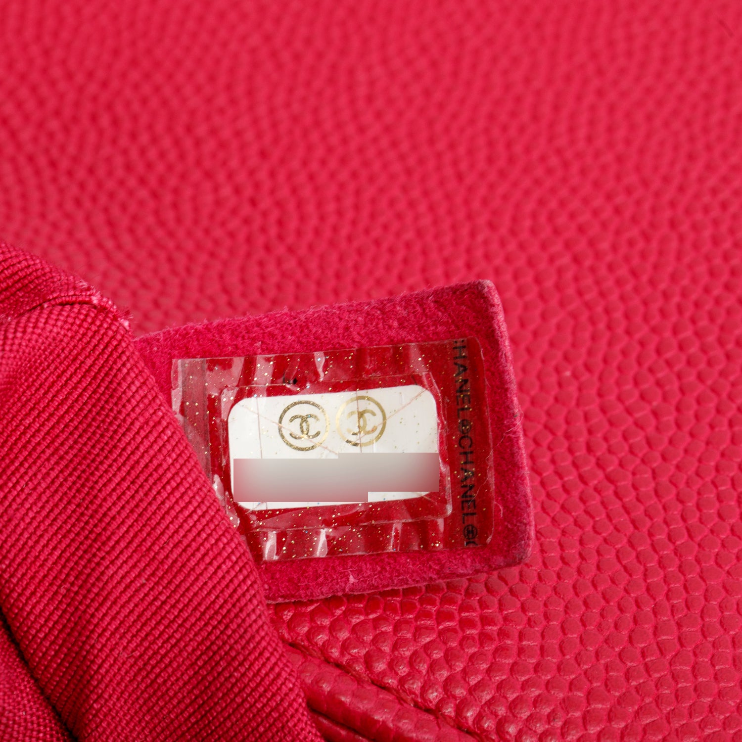 Chanel Pink Caviar Quilted Medium Boy Bag w/ Box & Authenticity Card