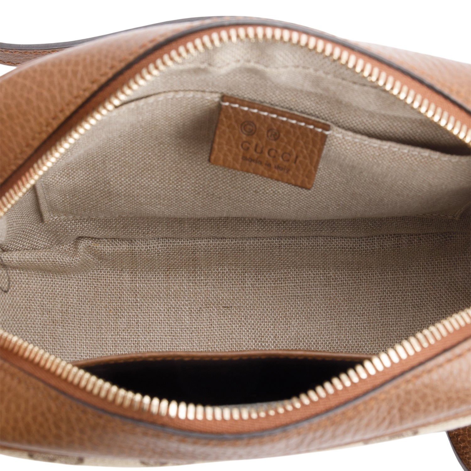 Gucci GG Canvas Mini Bree Crossbody Bag