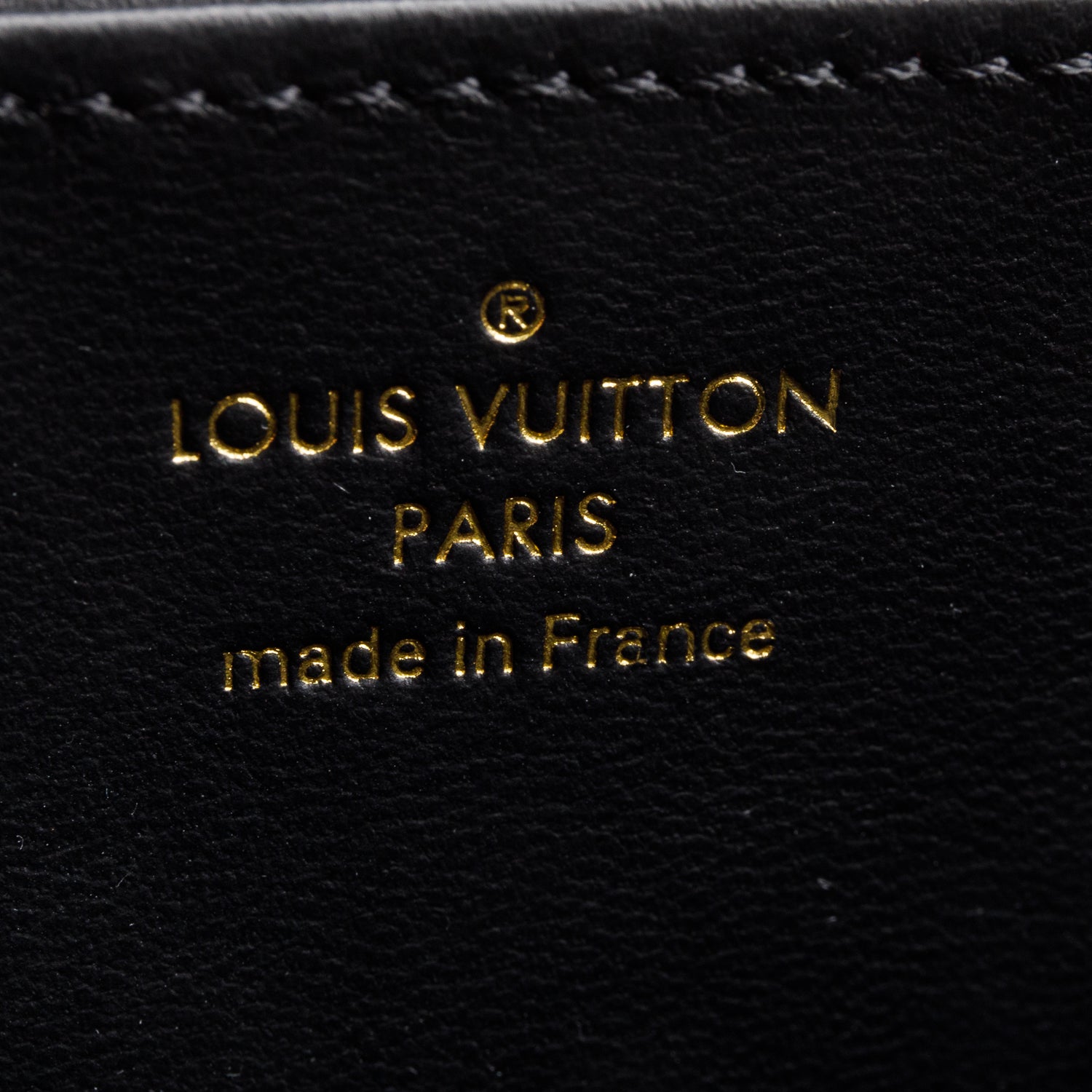 Louis Vuitton Black Monogram Embossed Leather Coussin Zippy Wallet w/ Box