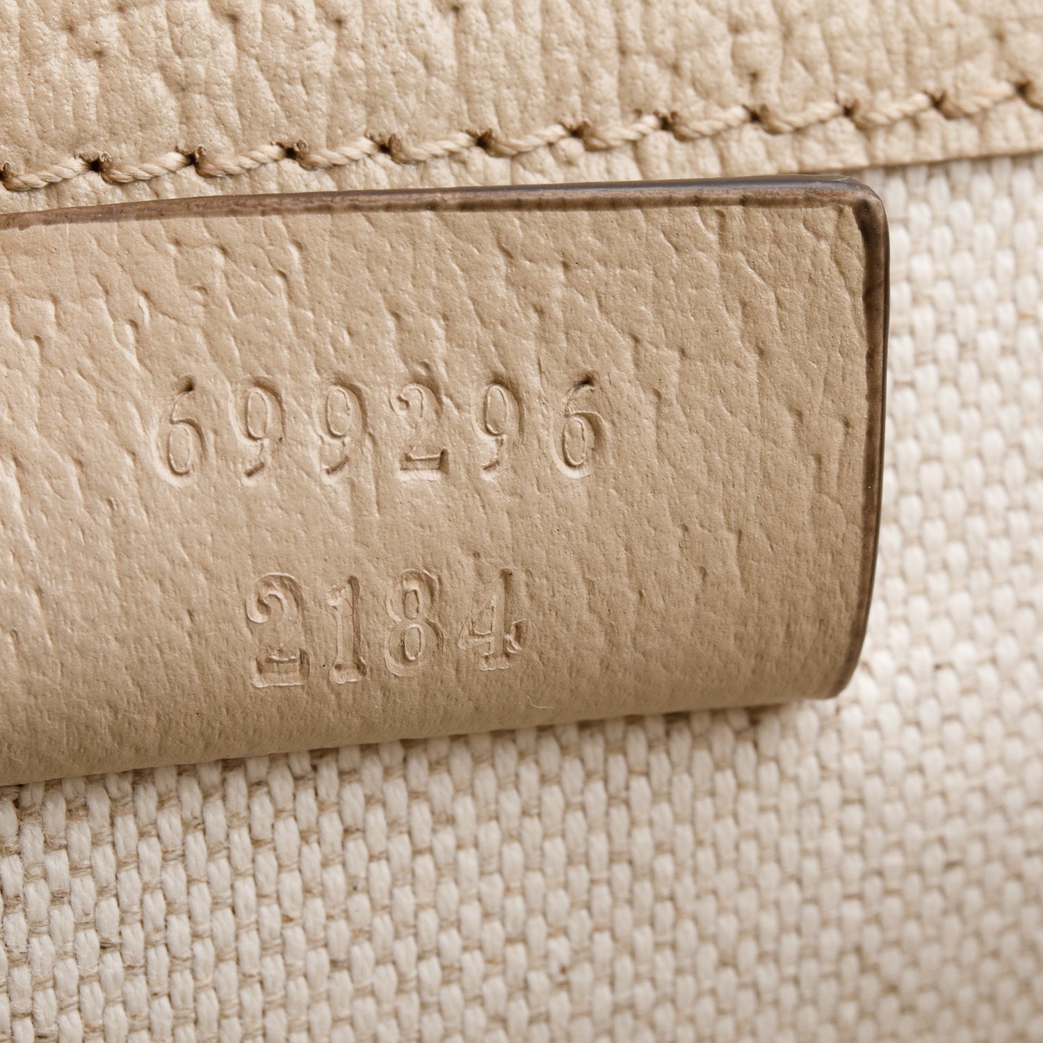 Gucci Beige/White GG Supreme Horsebit 1955 Mini Bag