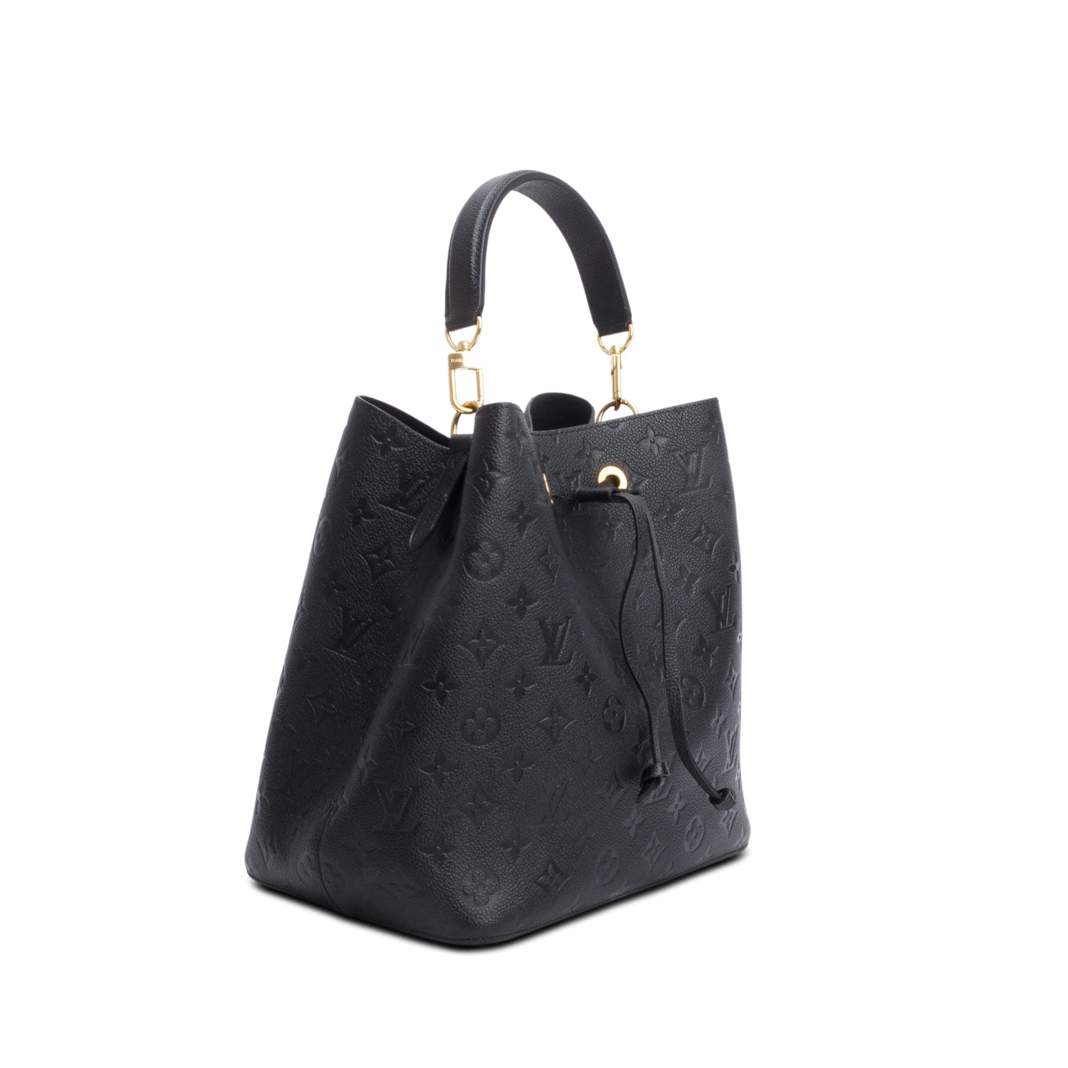 Louis Vuitton Black Monogram Empreinte Leather Neonoe MM