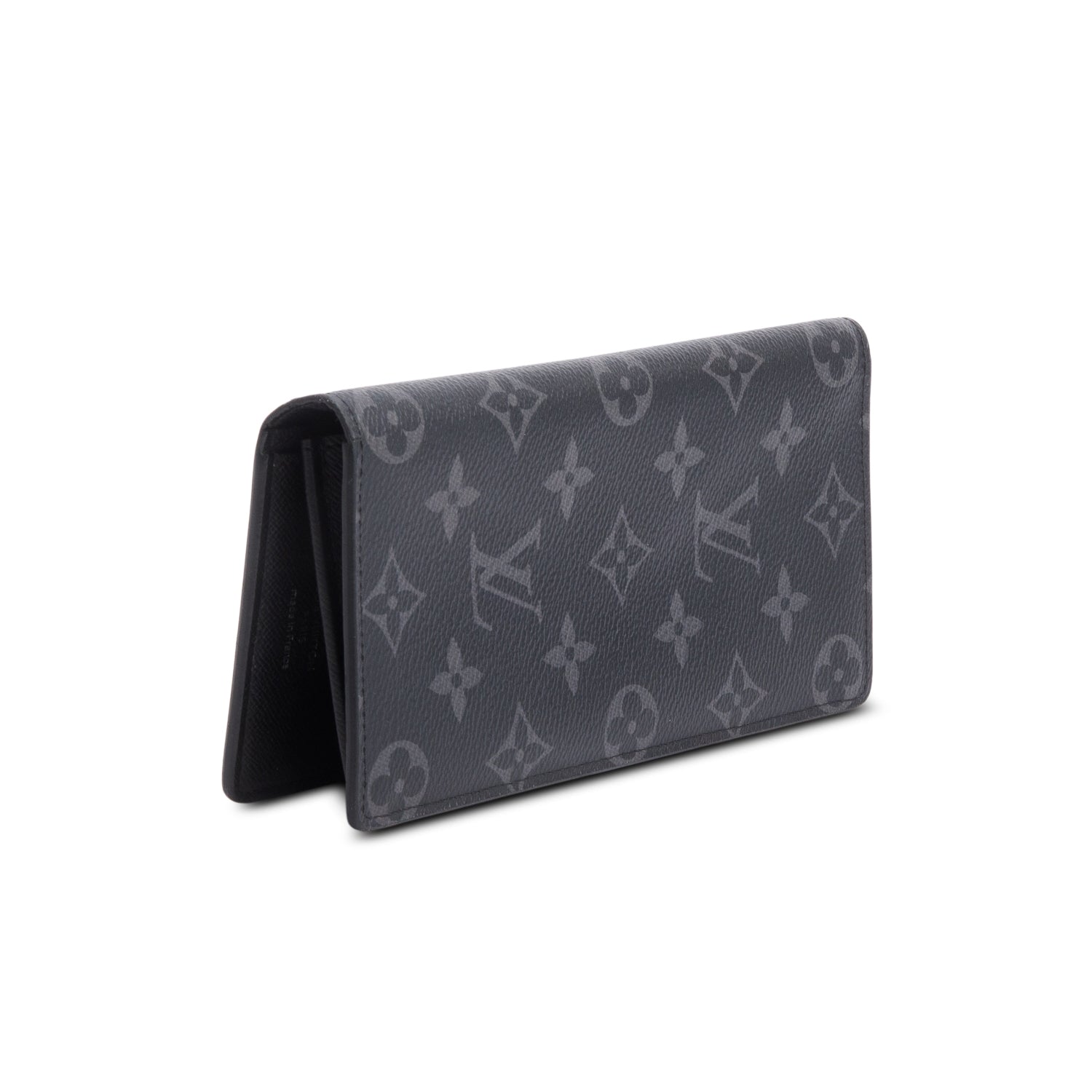 Louis Vuitton Monogram Eclipse Brazza Wallet