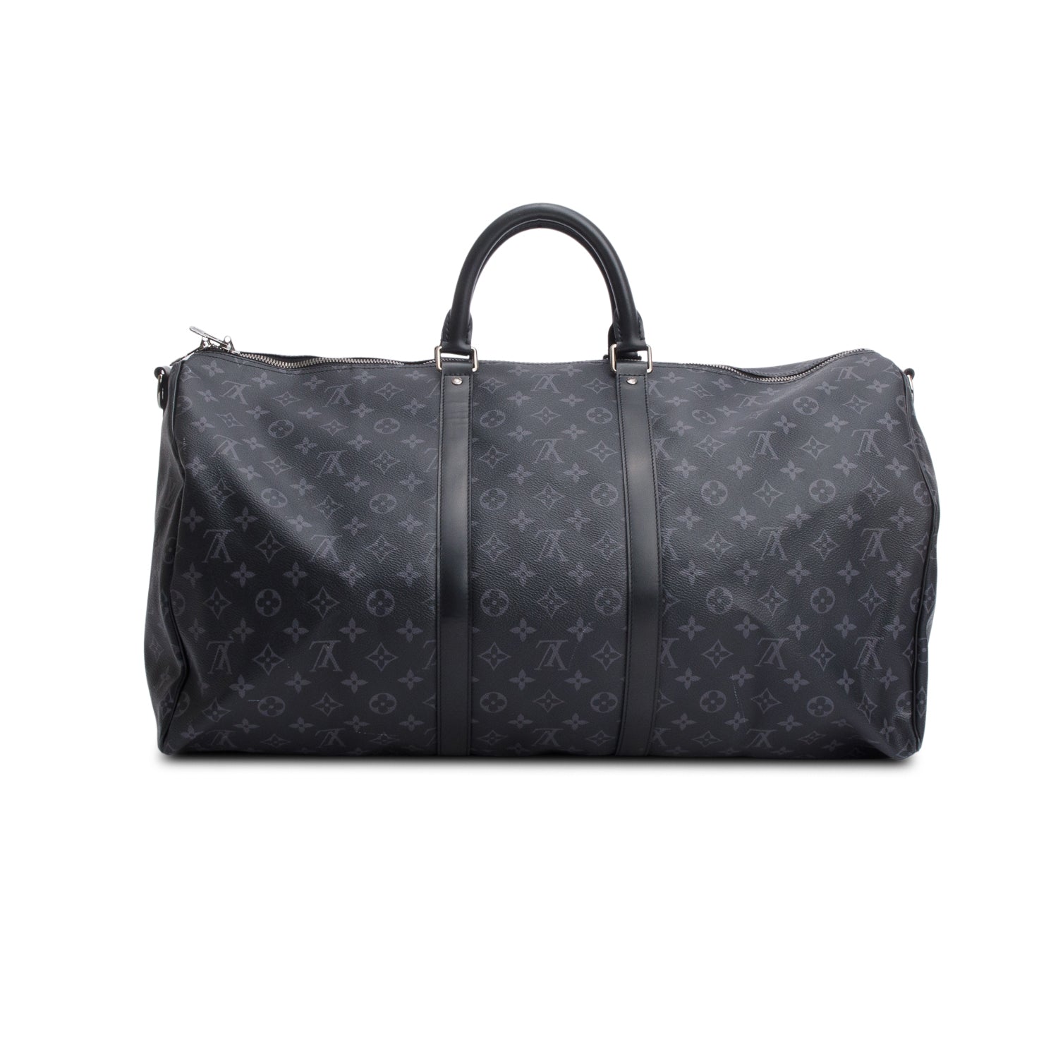 Louis Vuitton Monogram Eclipse Keepall Bandouliere 55 w/ Strap
