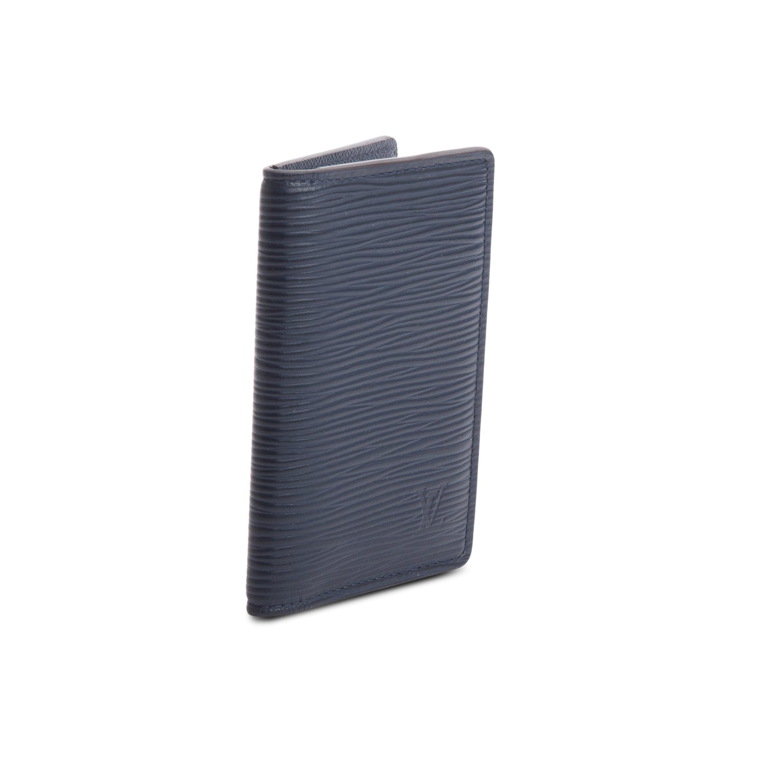 Louis Vuitton Navy Epi Leather Pocket Organizer w/ Box