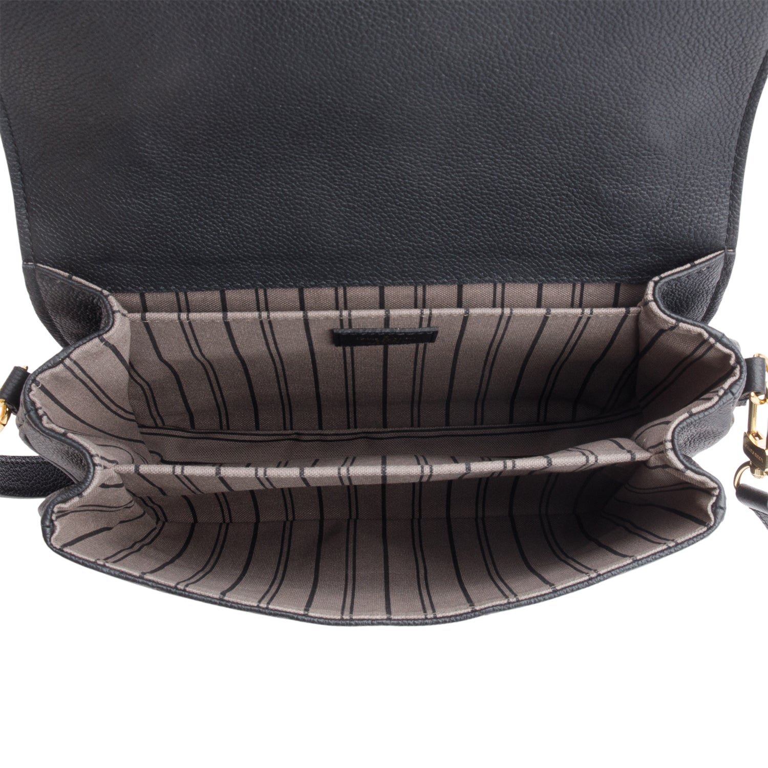 Louis Vuitton 2020 Black Monogram Empreinte Leather Pochette Metis w/ Box