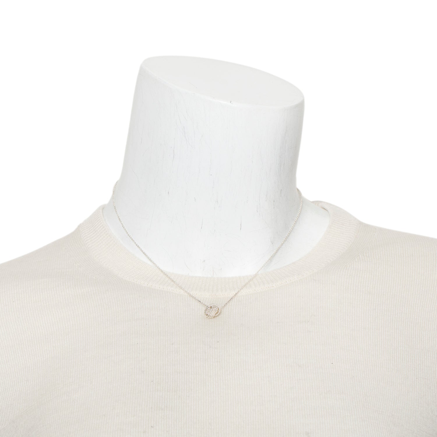 Tiffany & Co. Sterling Silver Twist Knot Pendant Necklace