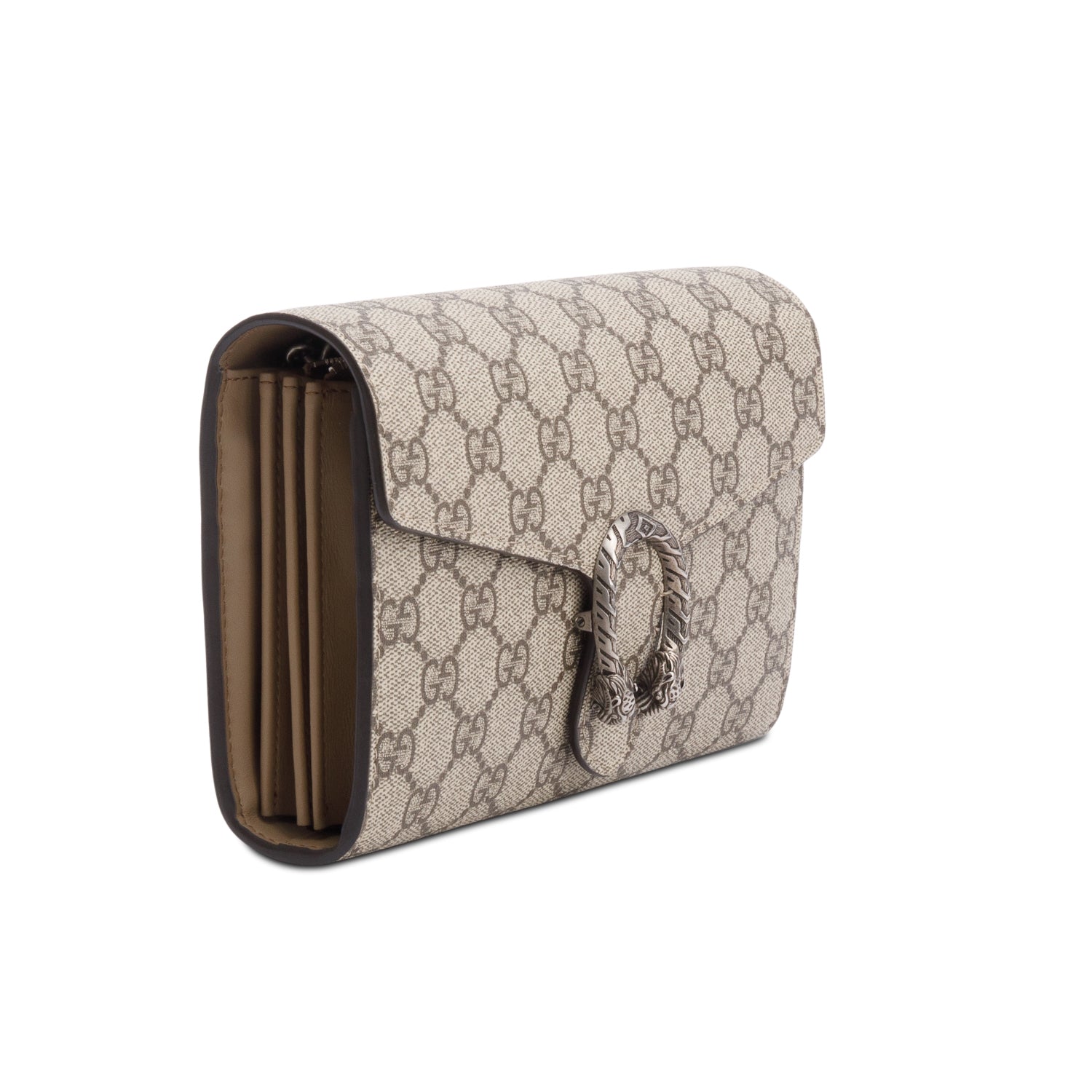 Gucci Dionysus GG Supreme Wallet on Chain w/ Box