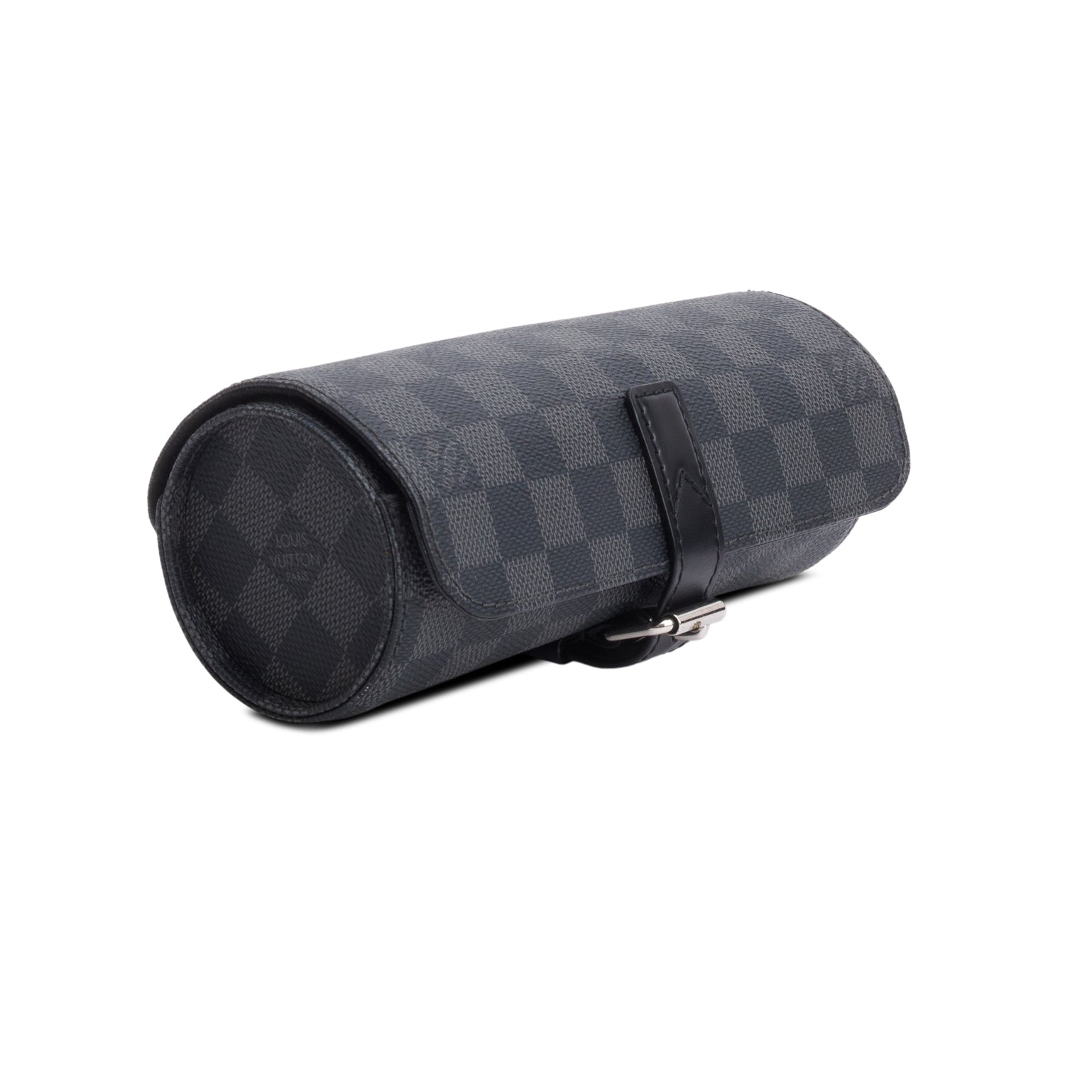 Louis Vuitton Monogram Eclipse 3 Watch Travel Case