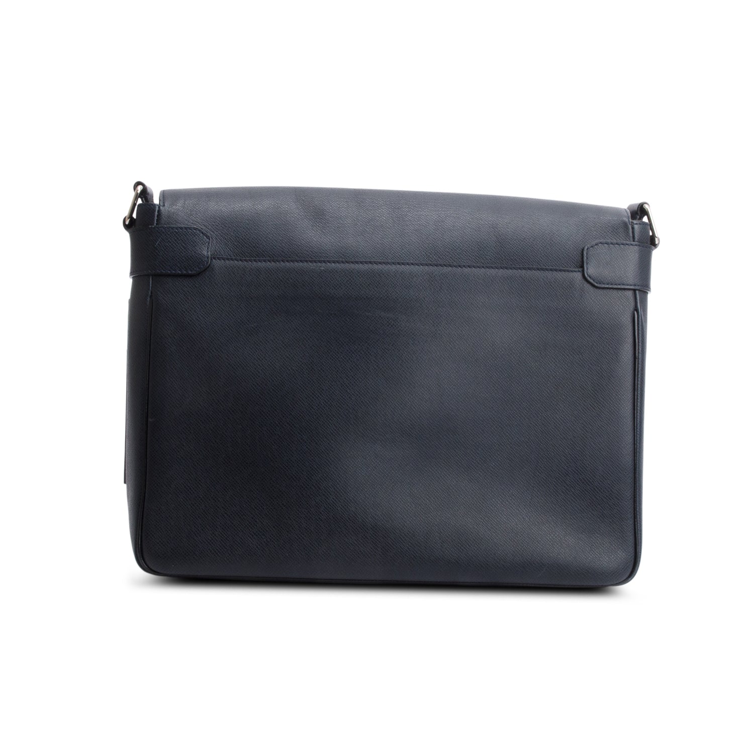 Louis Vuitton Navy Taiga Leather Roman GM Messenger Bag