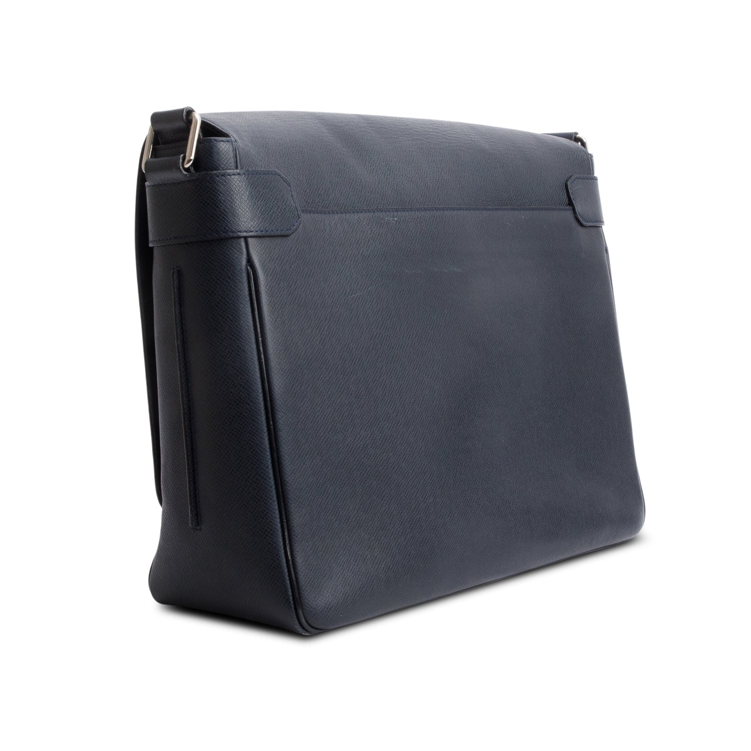 Louis Vuitton Navy Taiga Leather Roman GM Messenger Bag