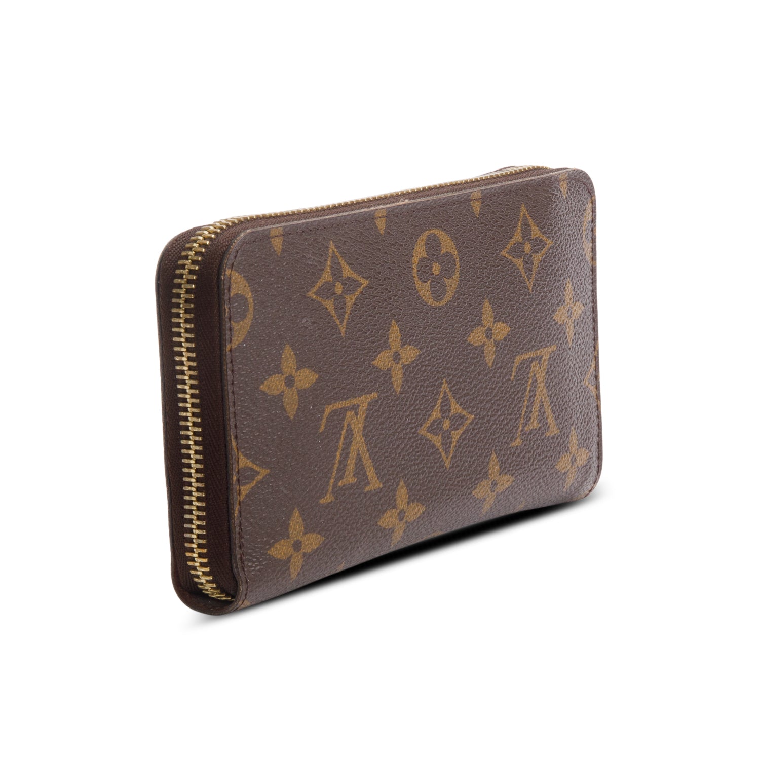 Louis Vuitton Monogram Compact Zippy Wallet w/ Box