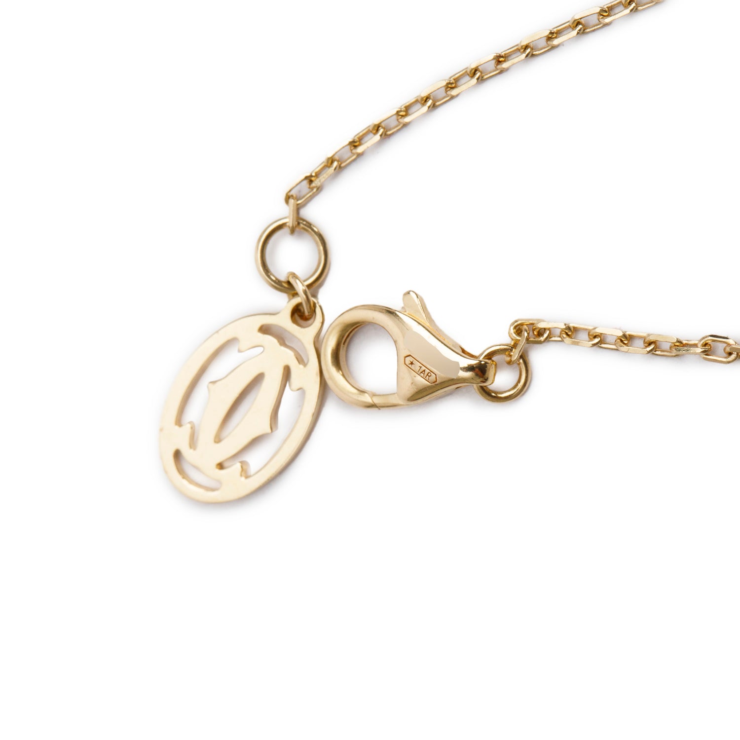 Cartier 2023 18k Yellow Gold Diamond D'Amour Pendant Necklace, Large Model w/ Receipt & Certificate