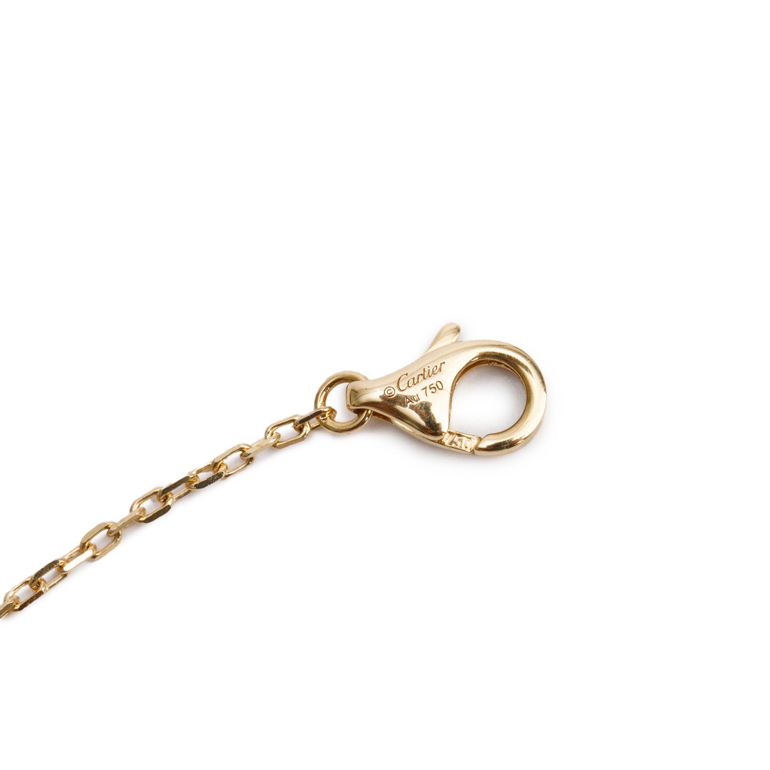 Cartier 2023 18k Yellow Gold Diamond D'Amour Pendant Necklace, Large Model w/ Receipt & Certificate