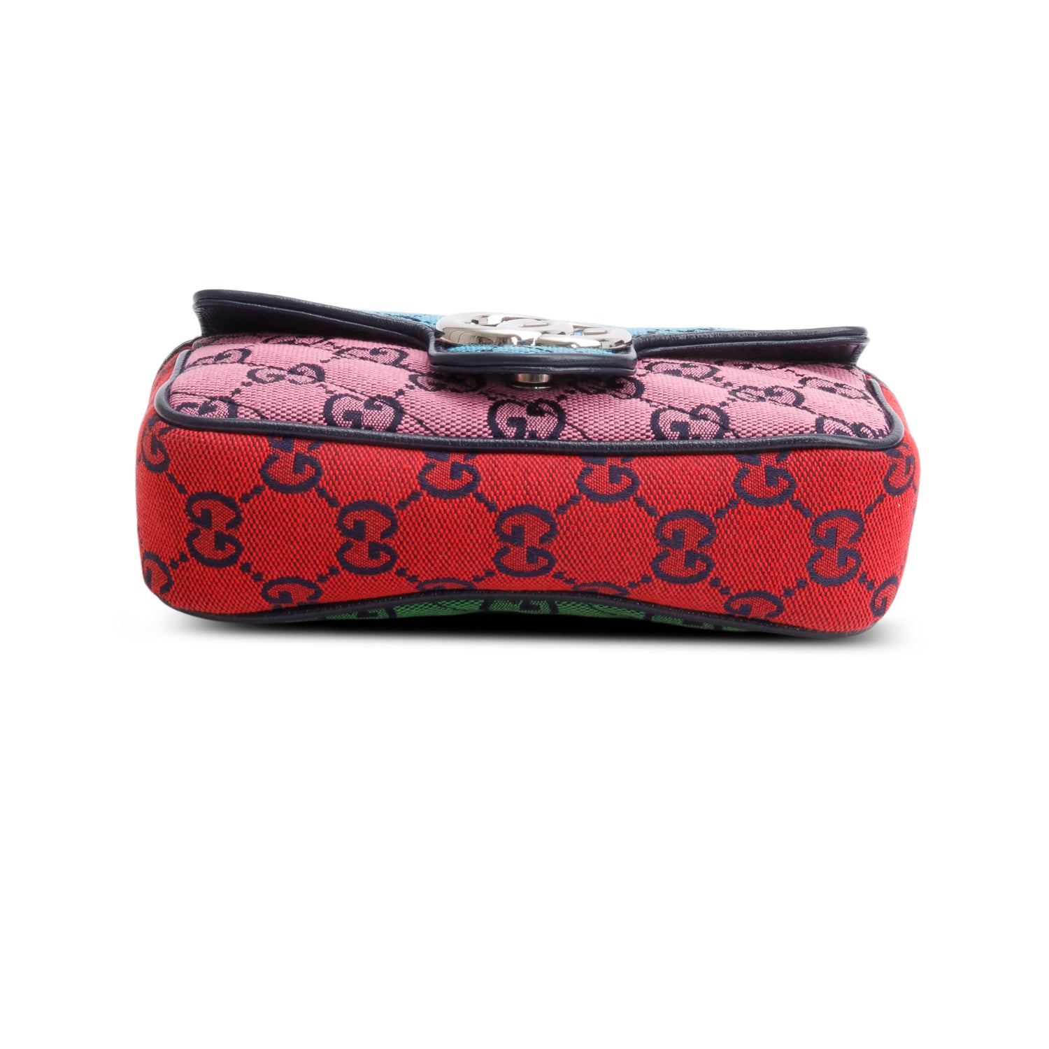 Gucci Tricolor GG Canvas Super Mini Bag