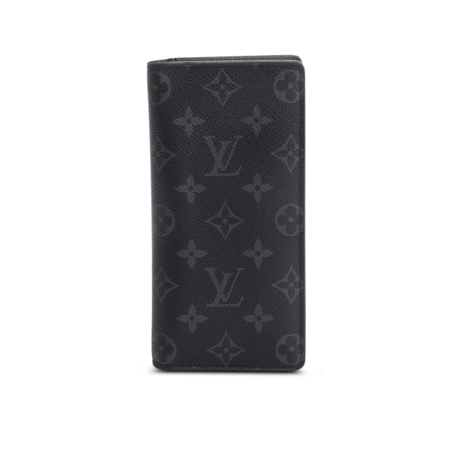 Louis Vuitton Monogram Eclipse Brazza Wallet