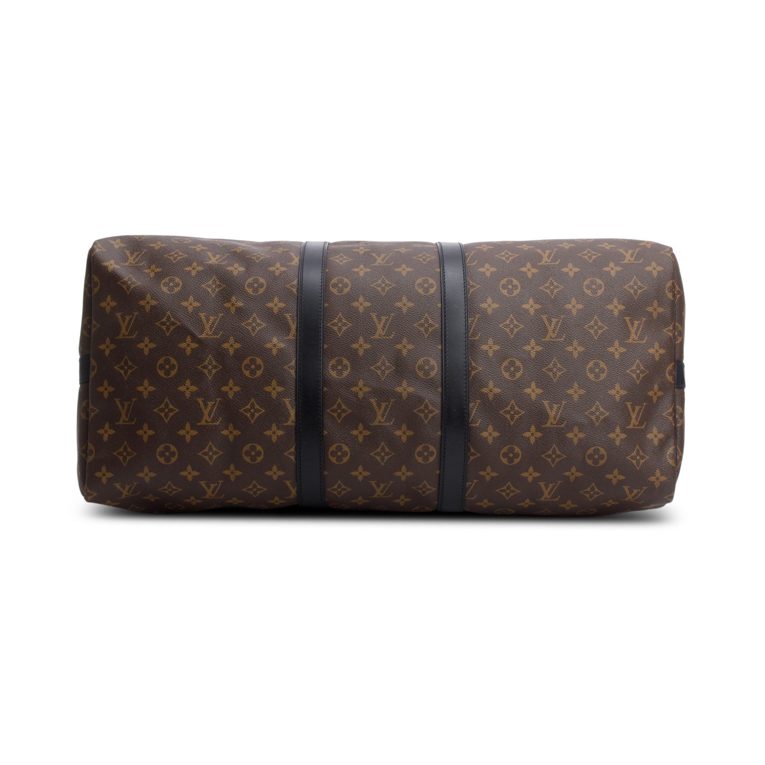 Louis Vuitton Monogram Macassar Keepall Bandouliere 55 w/ Strap