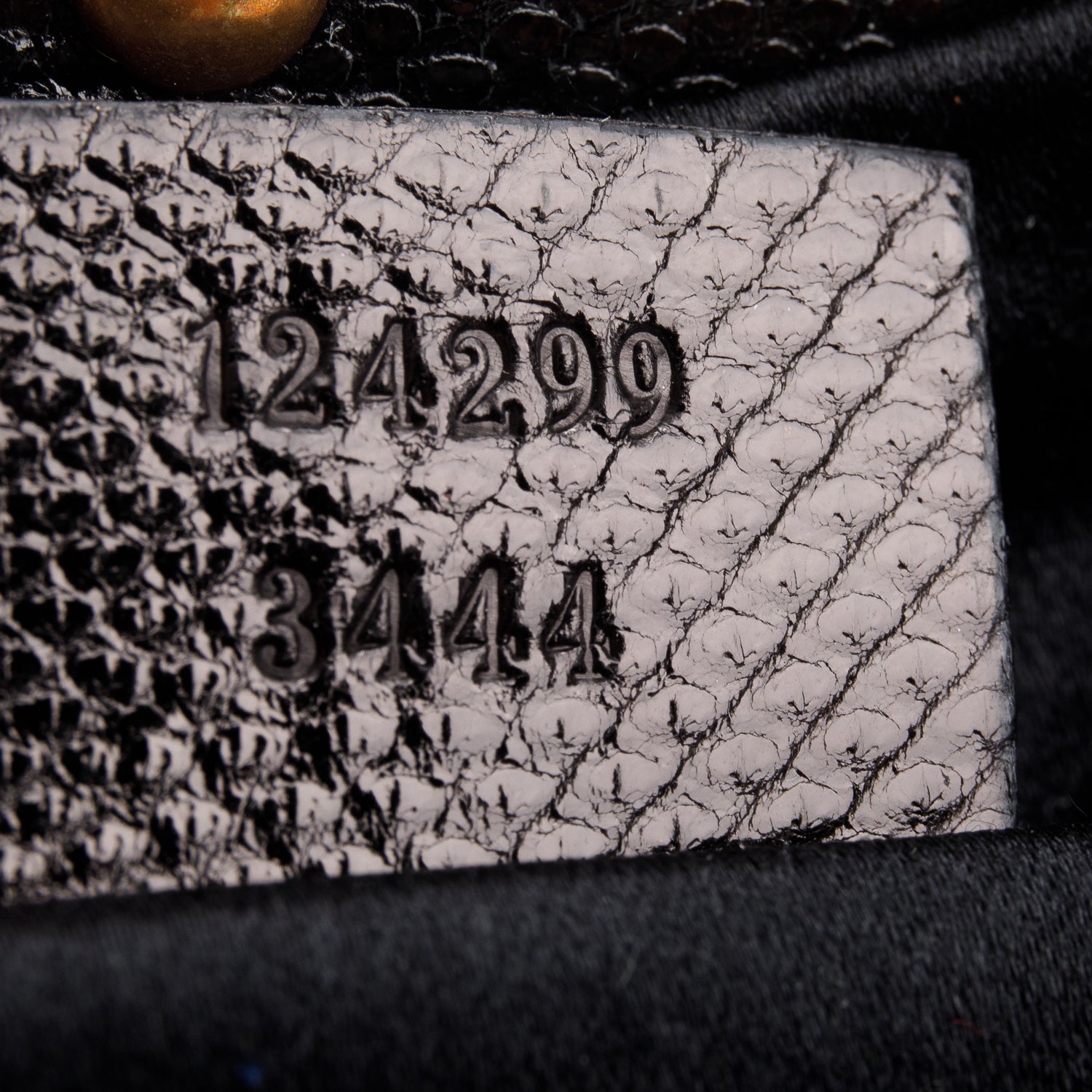 Gucci Black Canvas Studded Small Anita Bamboo Handle Hobo Bag