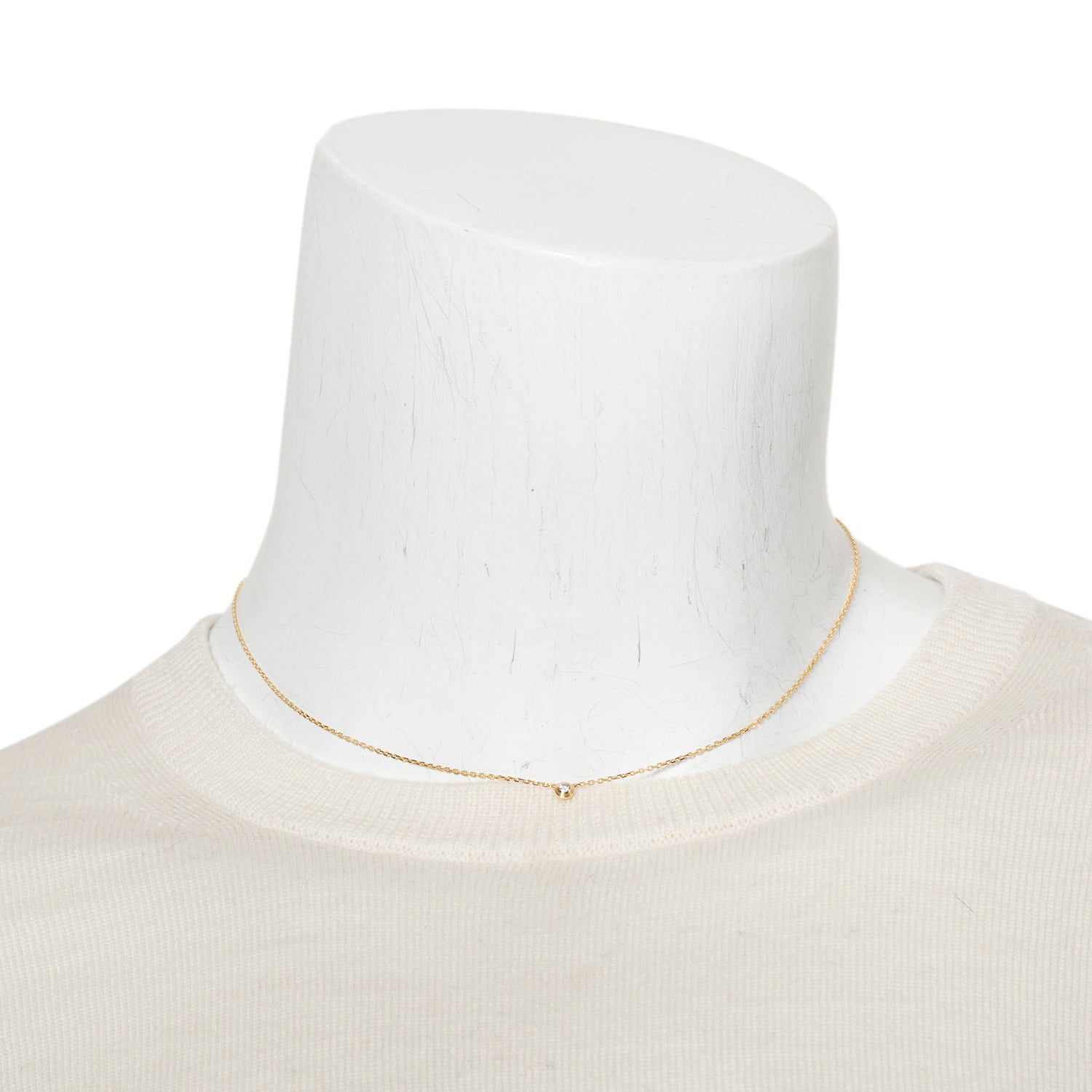 Cartier 2025 18k Yellow Gold Diamond D'Amour Pendant Necklace, Mini Model w/ Box, Receipt & Certificate