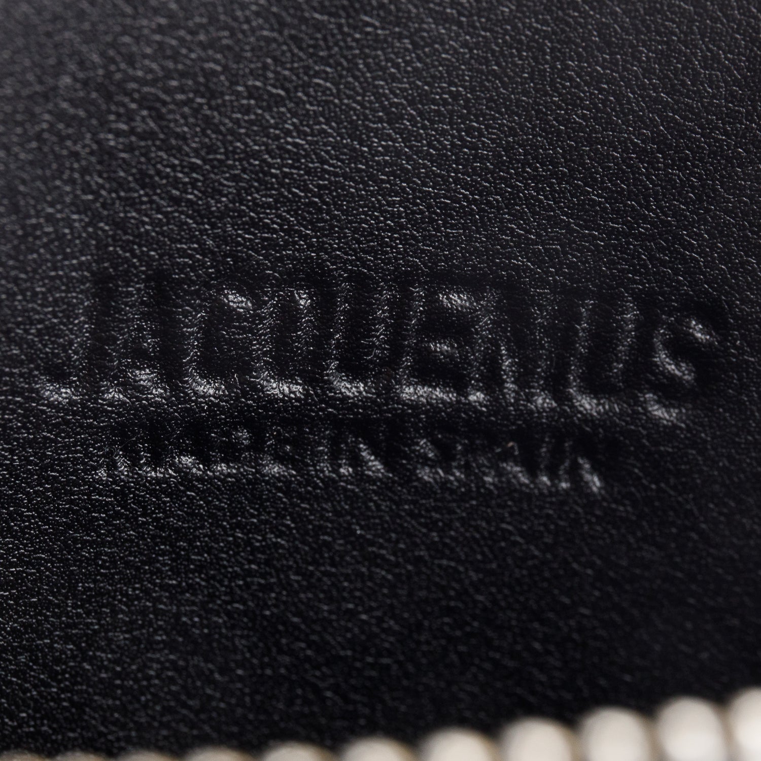 Jacquemus Black Calfskin Leather Le Pitchou Round Neck Pouch Bag