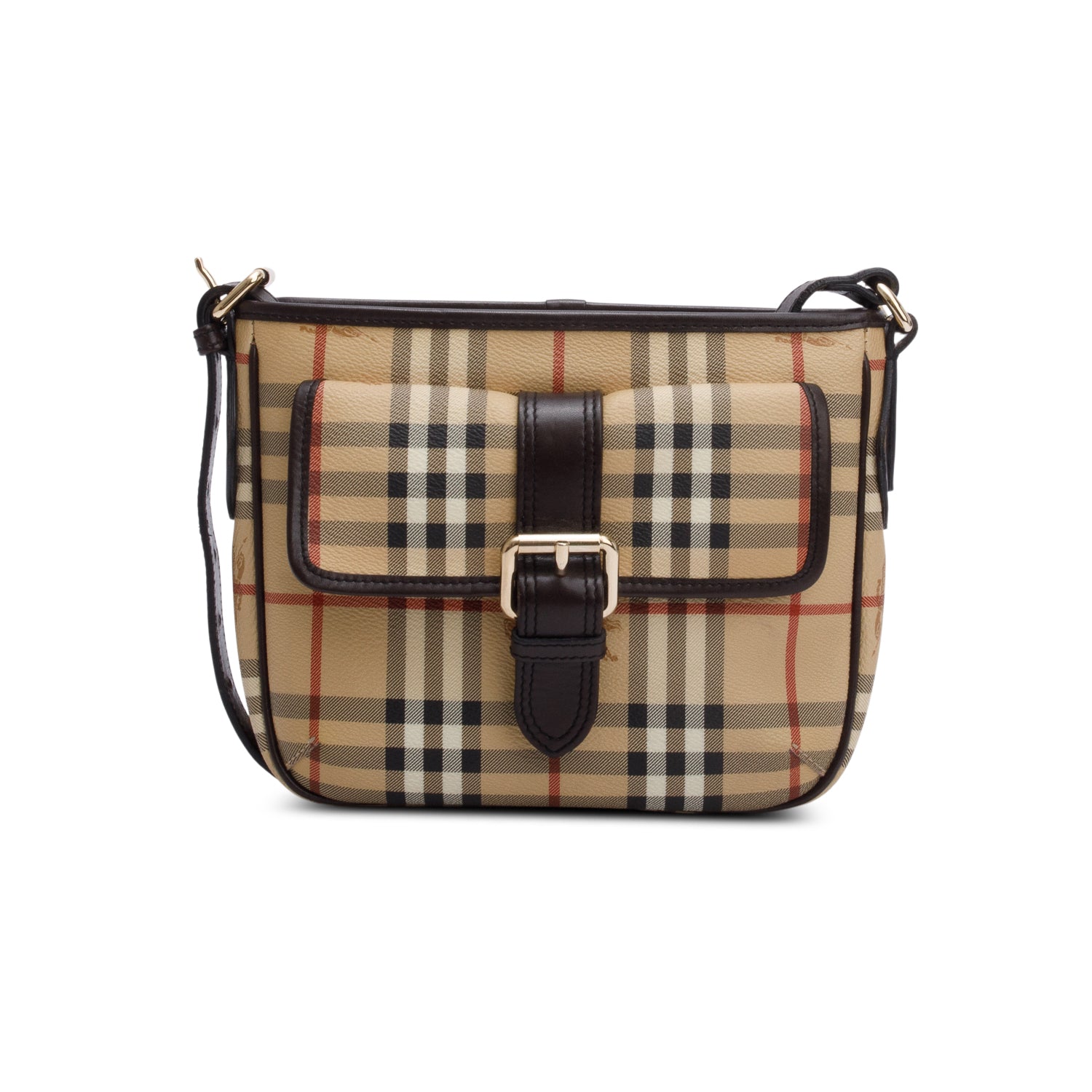 Burberry Haymarket Check Crossbody Bag