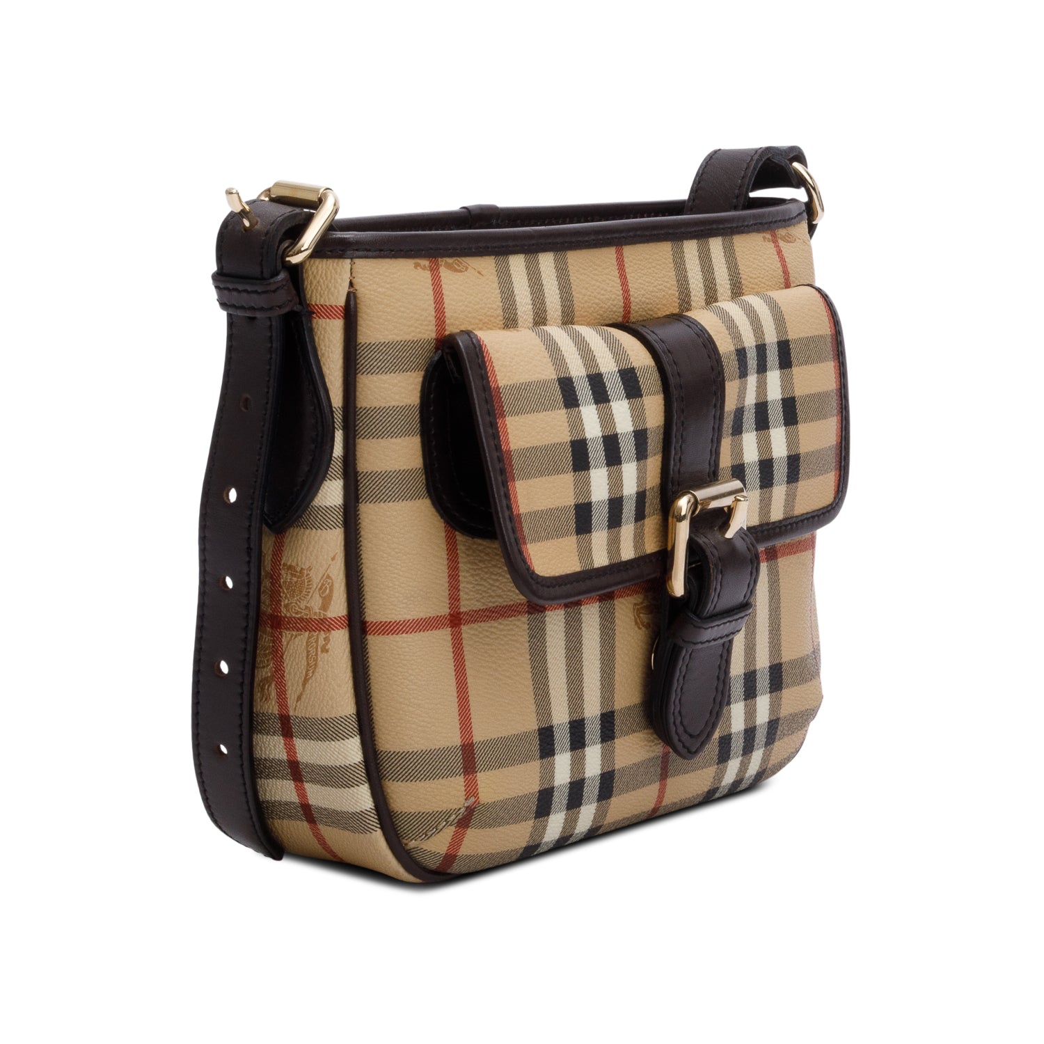 Burberry Haymarket Check Crossbody Bag