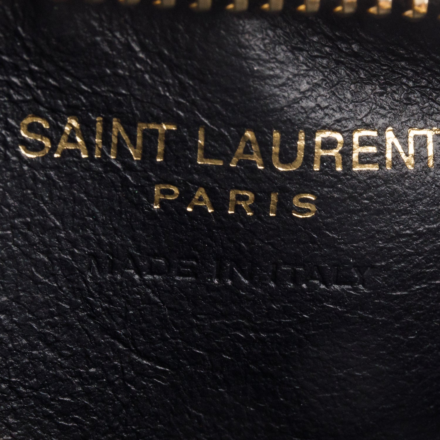 Saint Laurent 2021 Black Matelasse Grain De Poudre Fragments Card Case