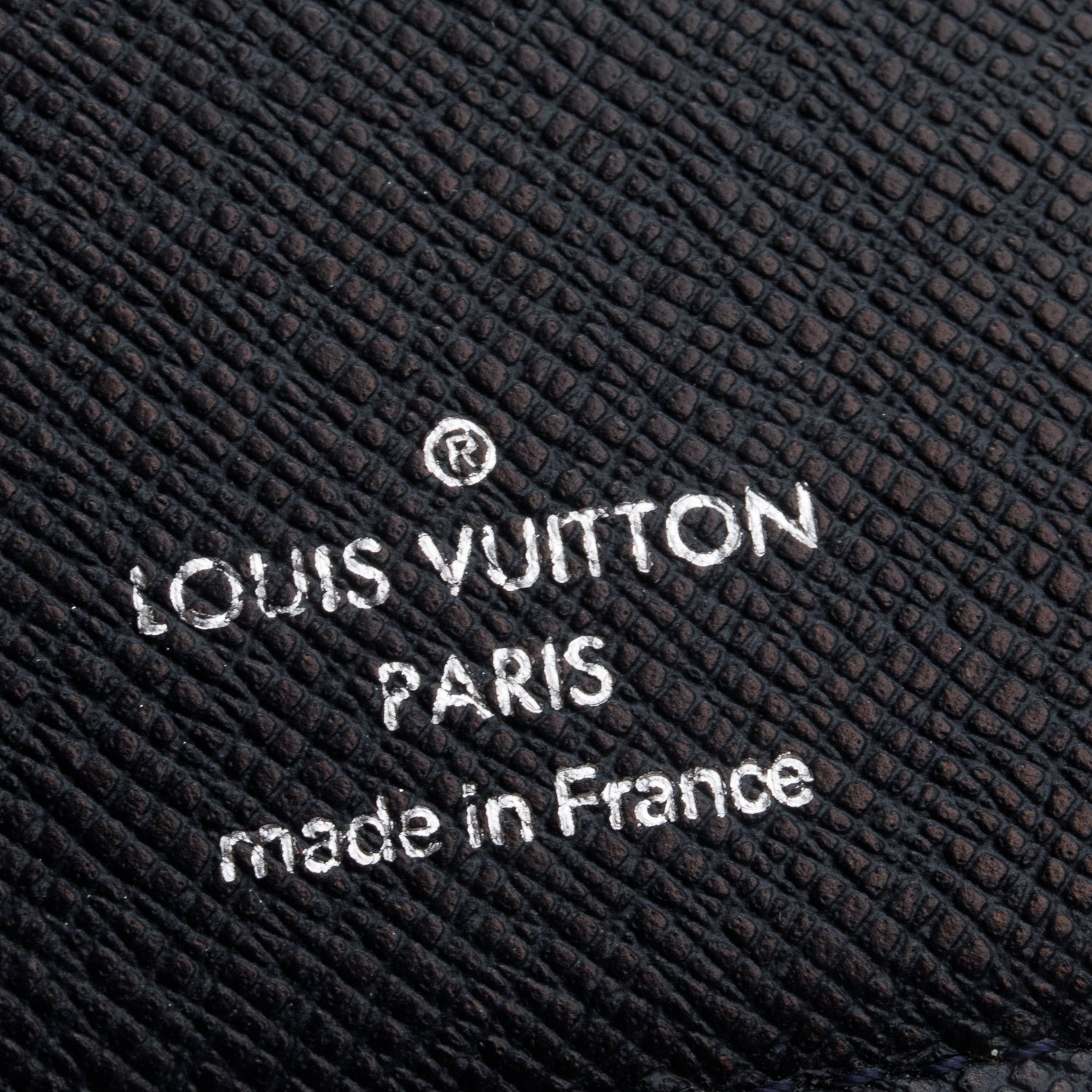 Louis Vuitton Black Taiga Leather Pocket Organizer