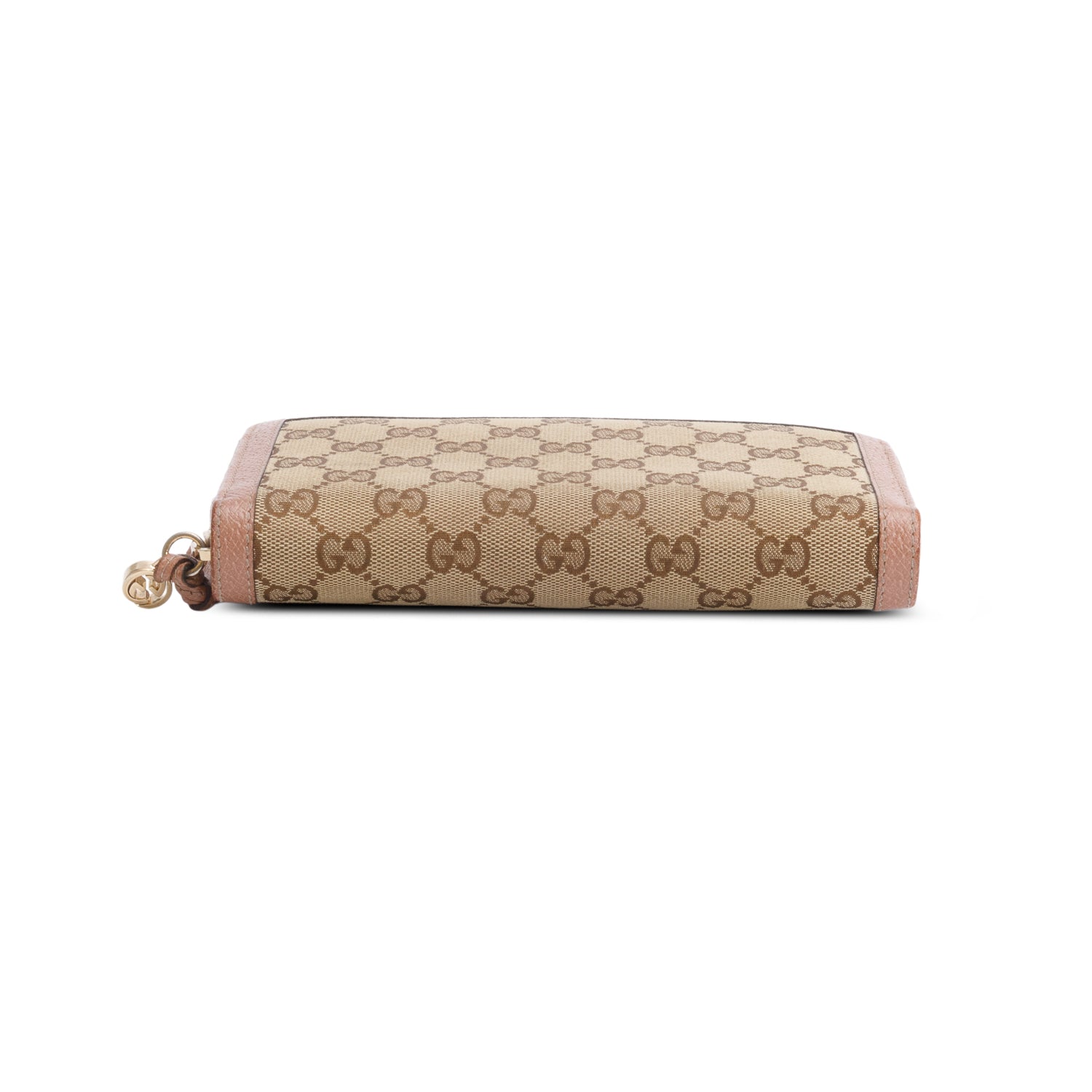 Gucci Monogram Bree Zip Around Wallet