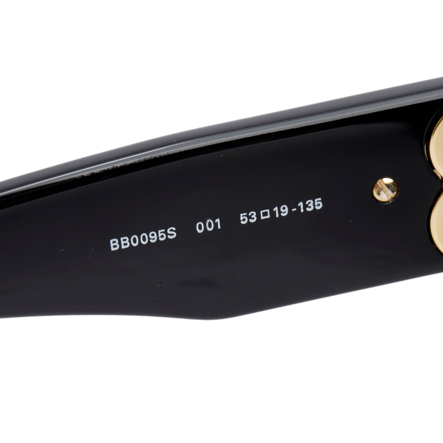 Balenciaga BB0095S Black Acetate Dynasty D-Frame Sunglasses