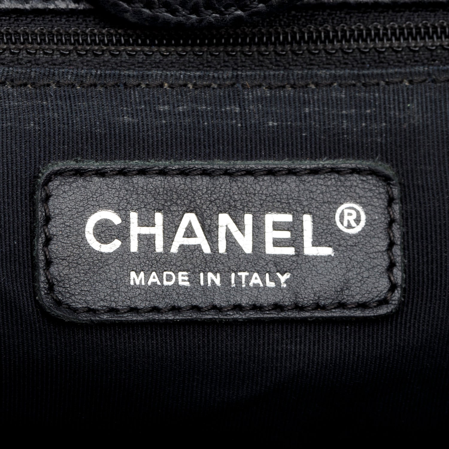 Chanel Black Caviar Quilted Petite Shopping Tote PST