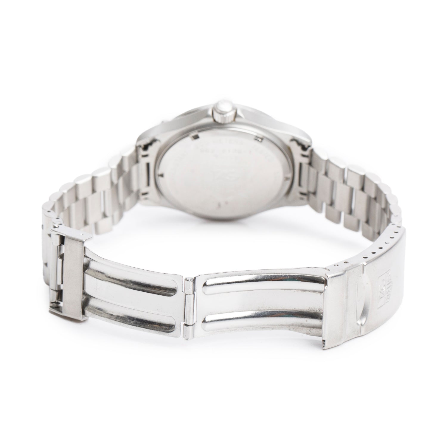 Tag Heuer Vintage Stainless Steel 2000 Series Professional 34 MM Quartz Watch Silver Dial w/ Box