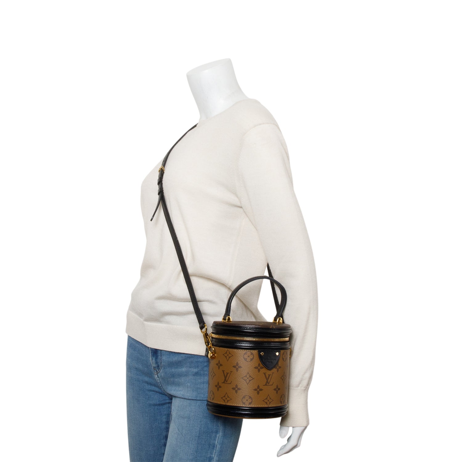 Louis Vuitton Reverse Monogram Cannes Vanity Case w/ Strap