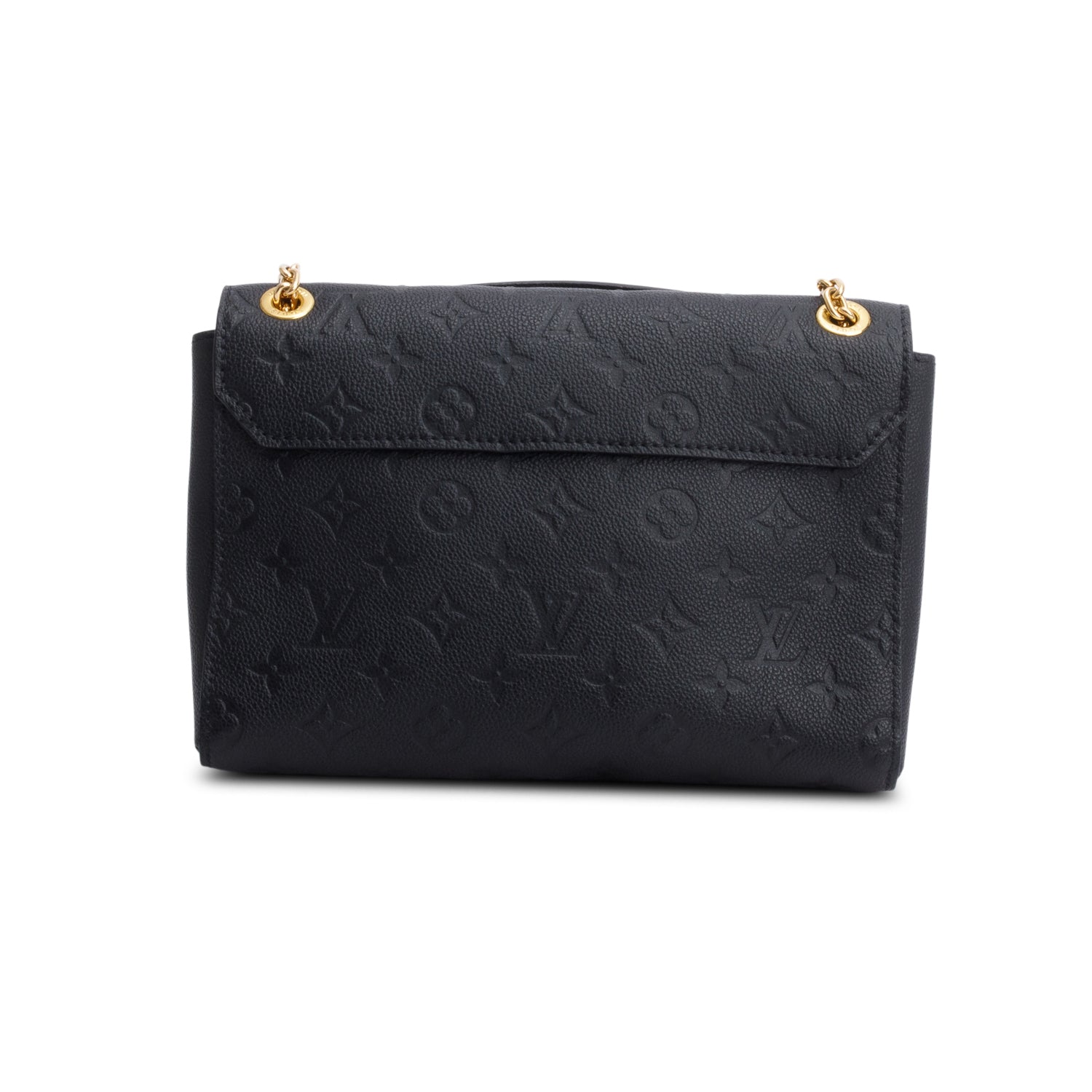 Louis Vuitton Black Monogram Empreinte Leather Vavin PM