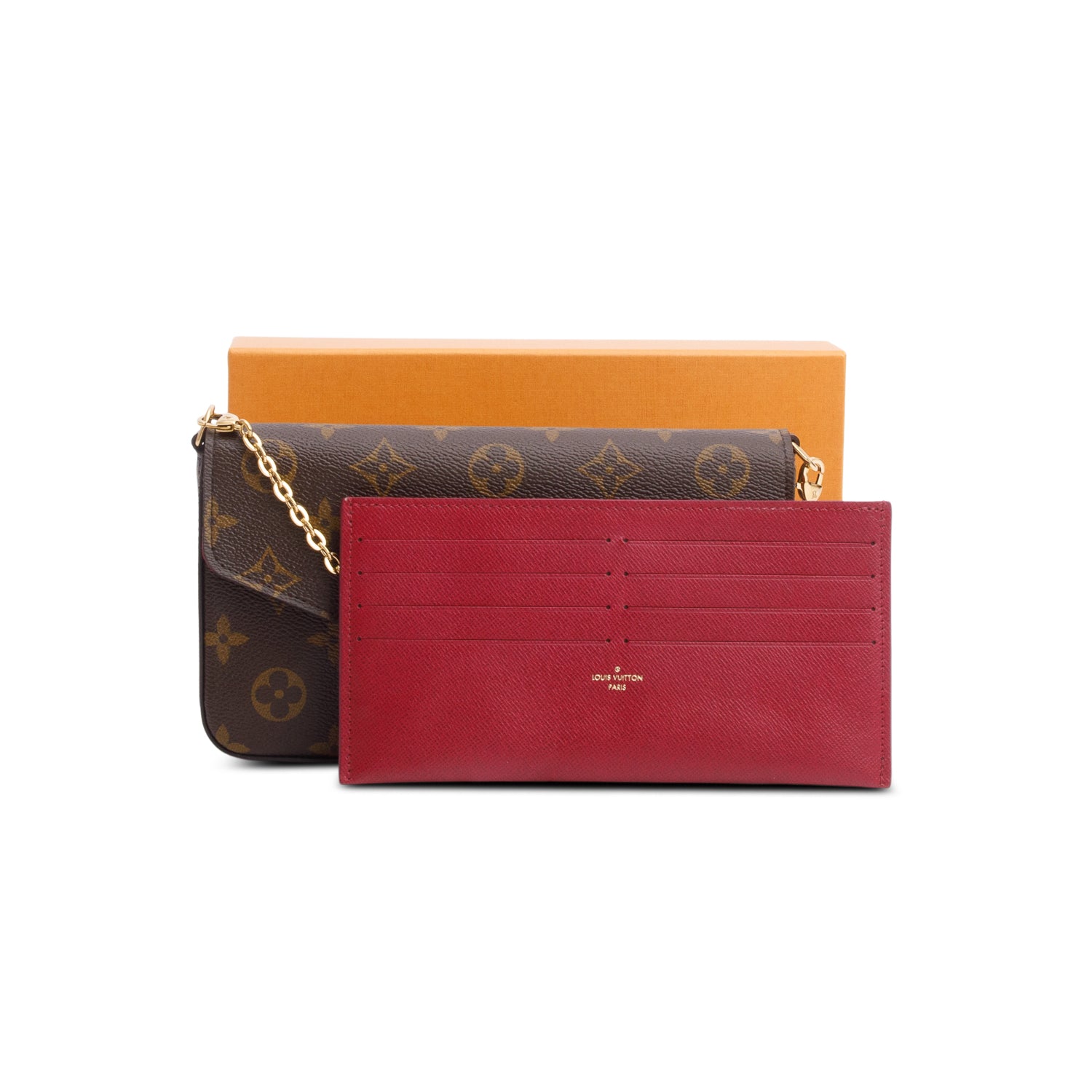Louis Vuitton 2020 Monogram Felicie Pochette w/ Insert & Box
