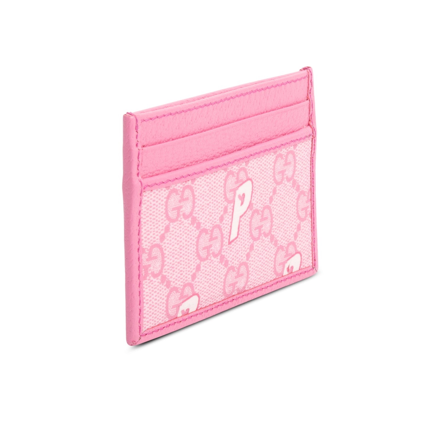 Gucci x Palace Pink GG-P Supreme Monogram Calfskin Card Holder