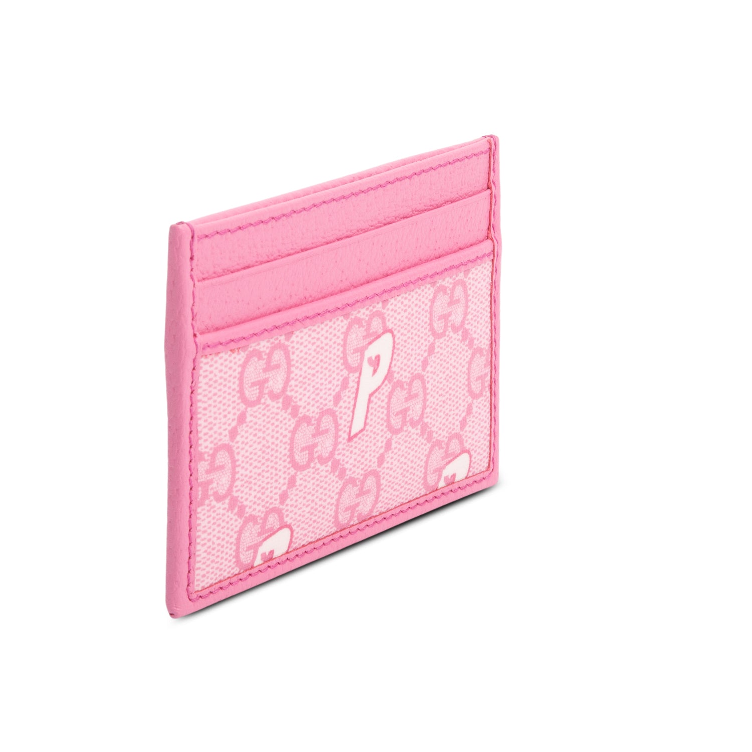 Gucci x Palace Pink GG-P Supreme Monogram Calfskin Card Holder