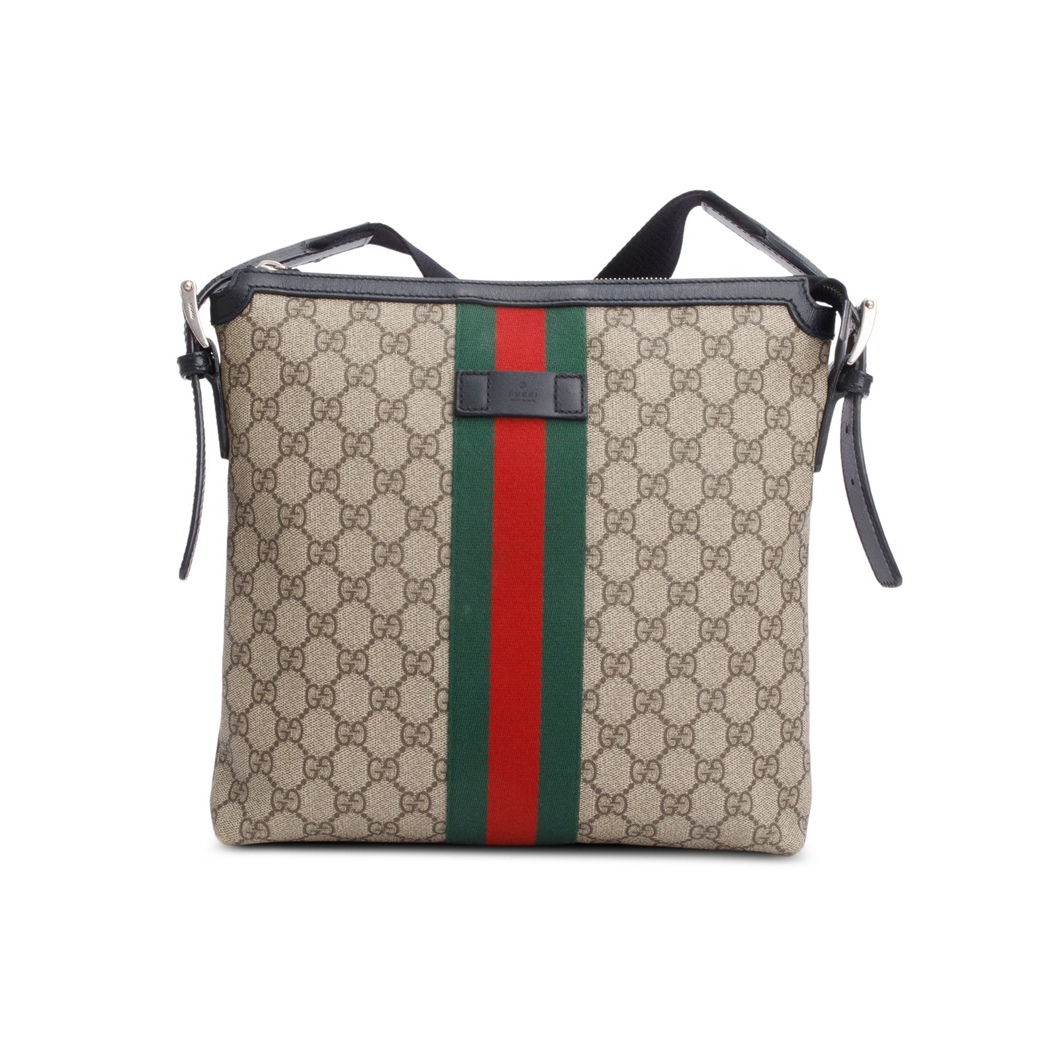Gucci GG Supreme Web Messenger Bag